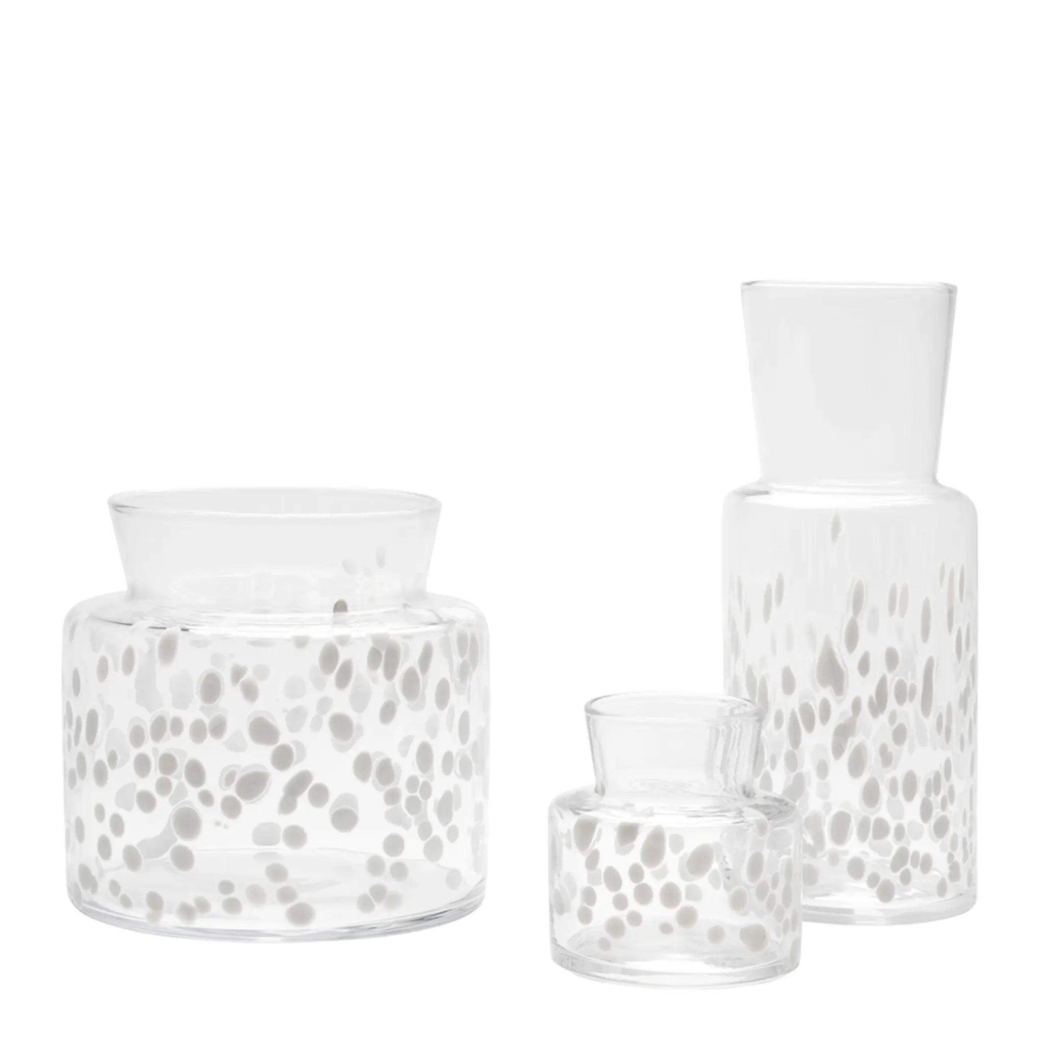 Kosta Boda Meadow Vas Vinter 19,5 cm Vit