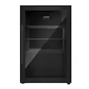 Barbecue Cooler utomhuskylskåp 63L svart