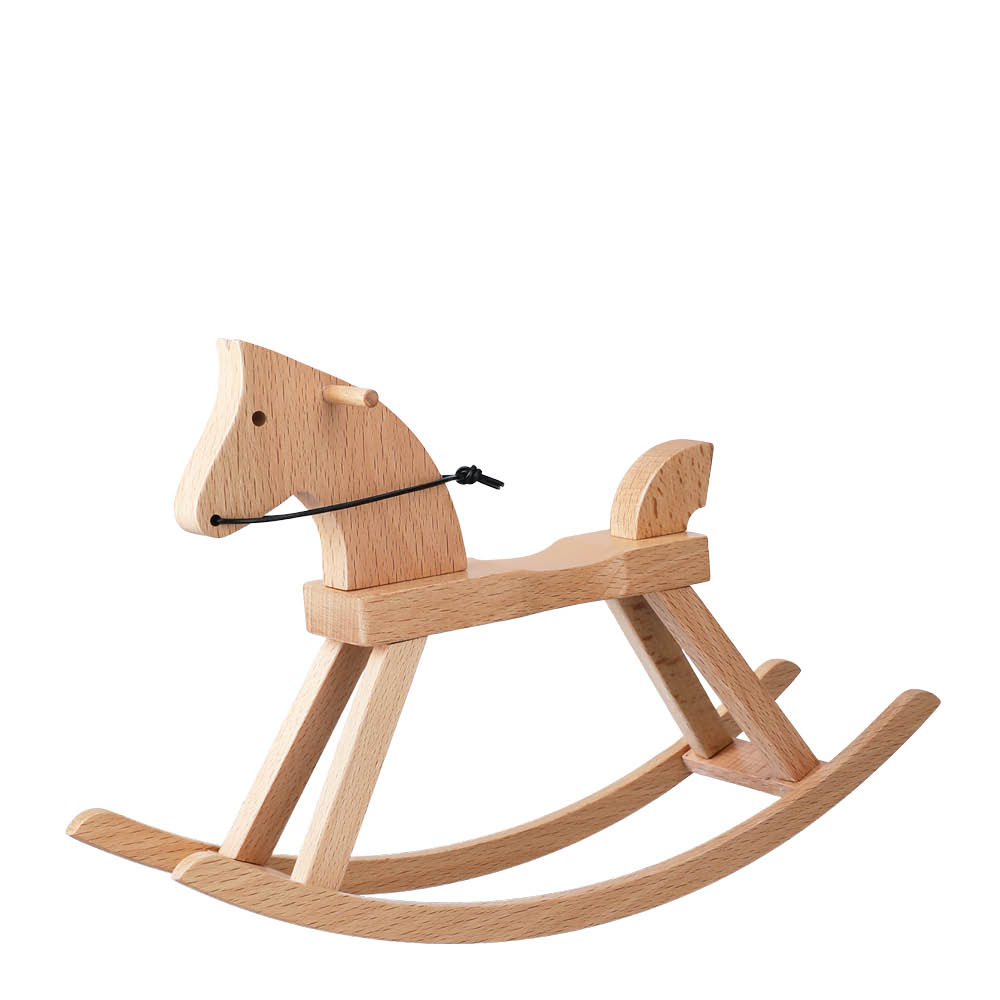 Kay Bojesen - Keinuhevonen pieni 25,5 cm pyökki