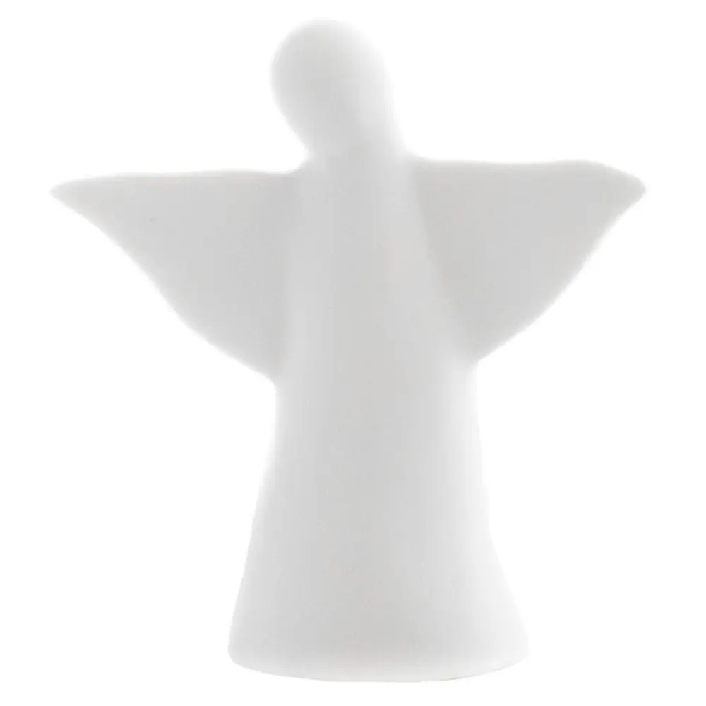 Engel medium 20 cm hvit