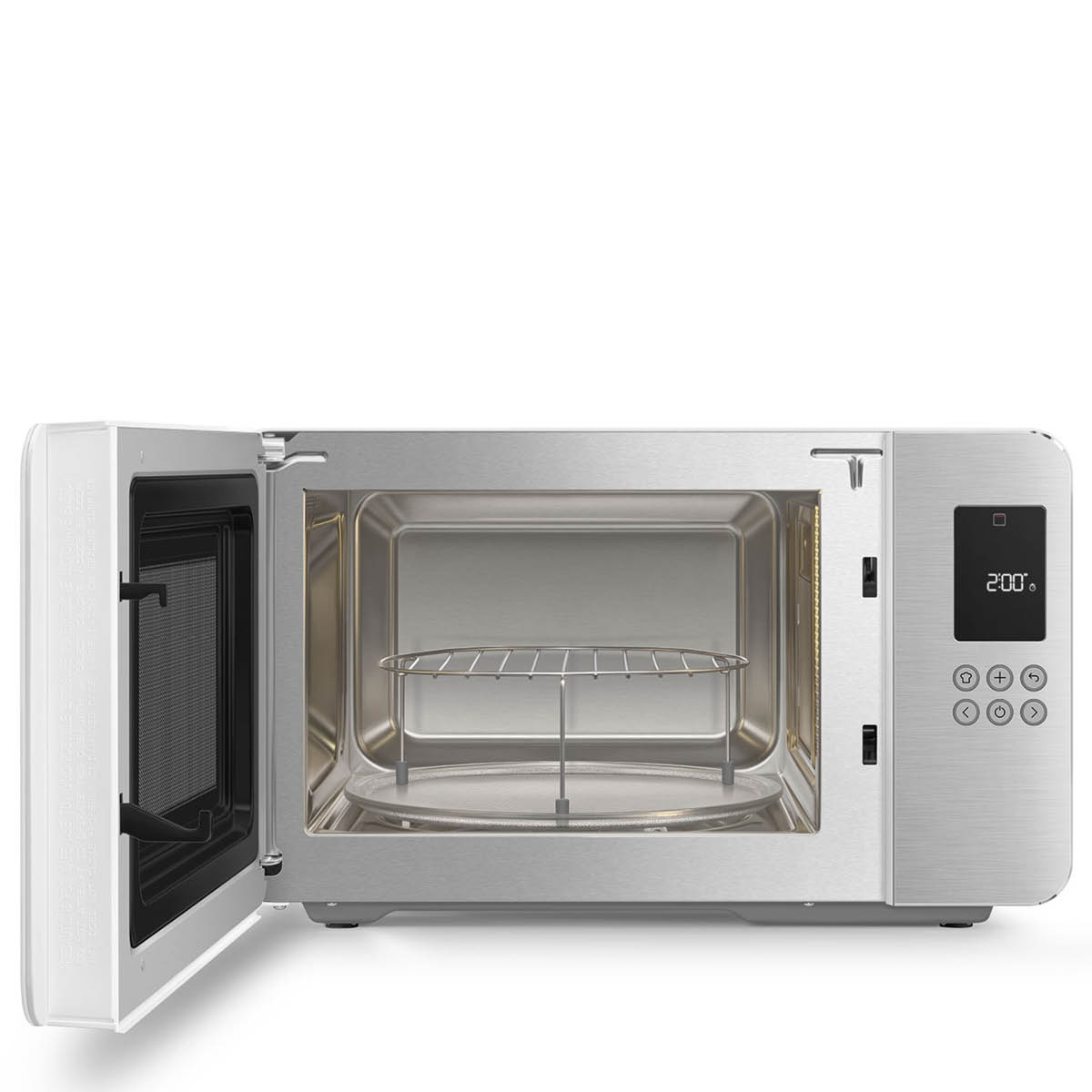 Smeg Smeg Collezione mikrovågsugn grill MOC01 1900W matt vit