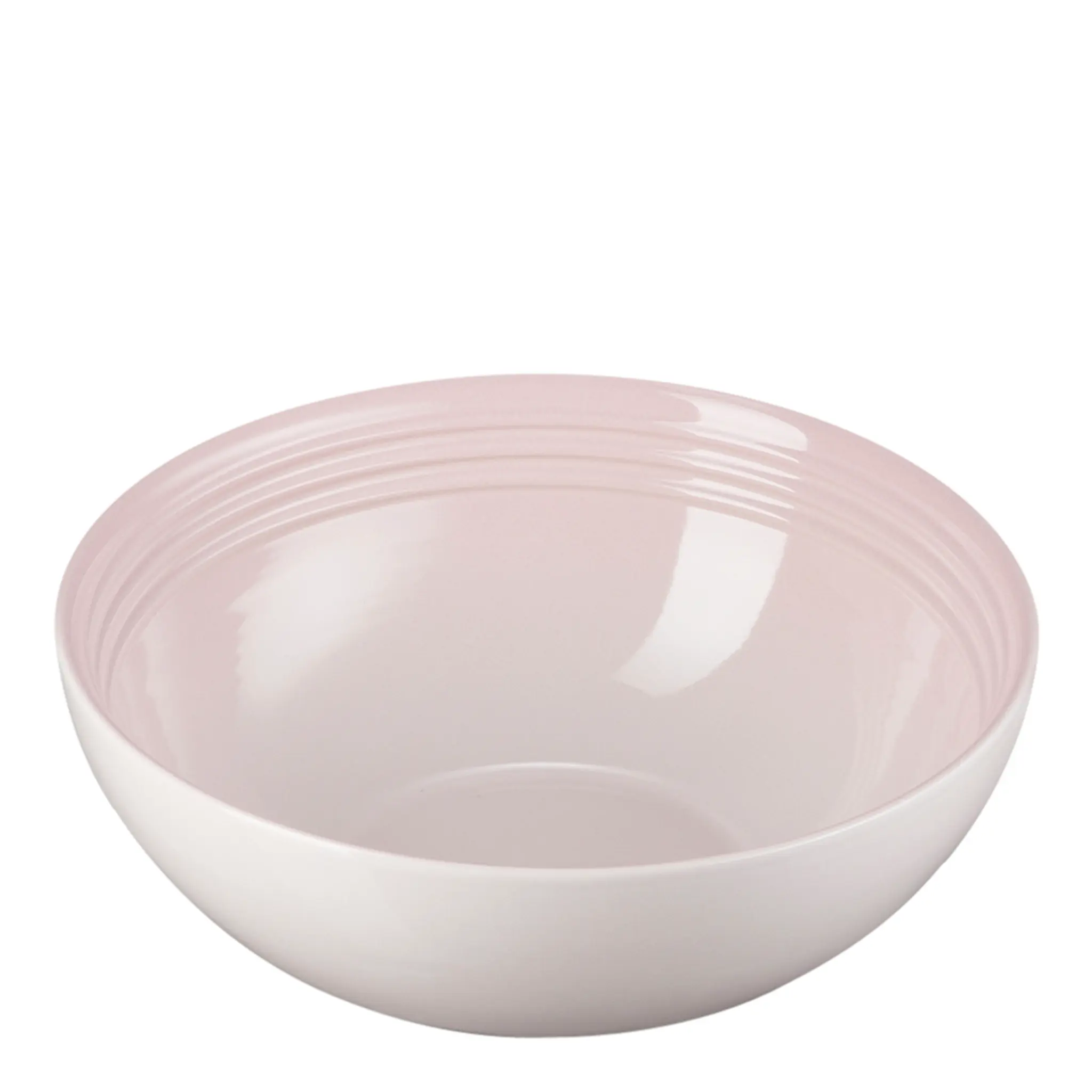 Le Creuset Signature serveringsskål 24 cm 2,2 L Shell Pink