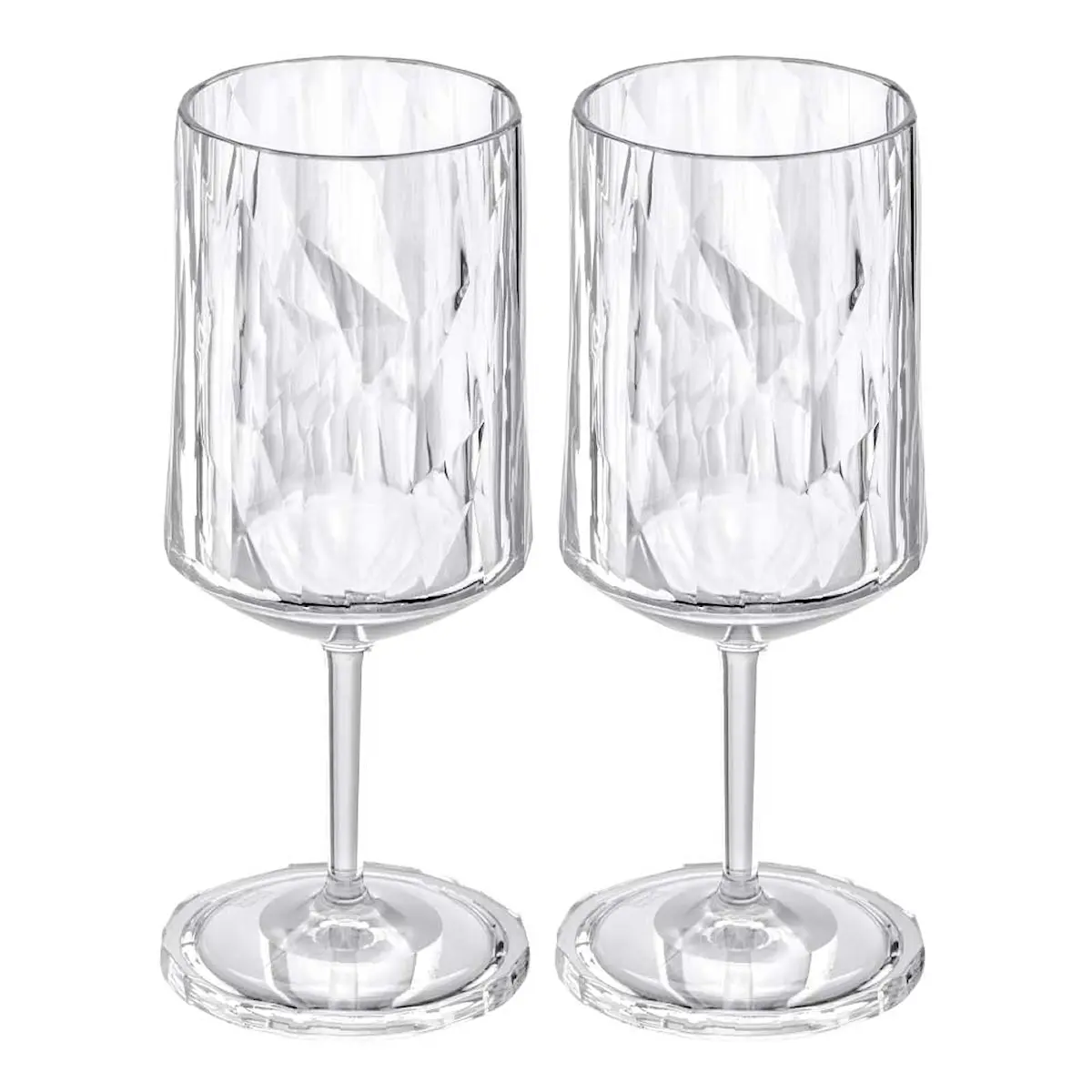 Koziol Club Vinglas 30 cl 2-pack Klar