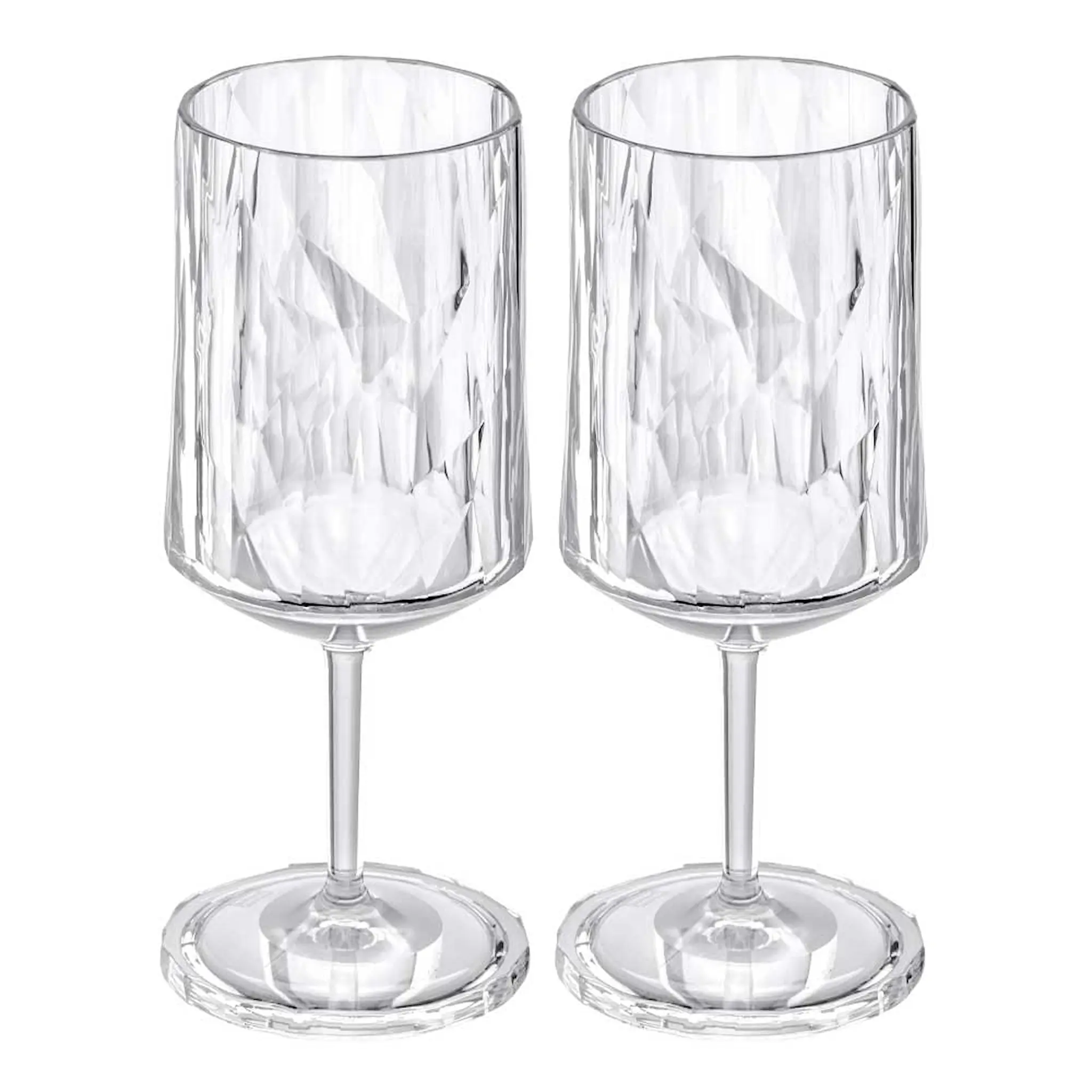 Koziol Club vinglass 30 cl 2 stk klar