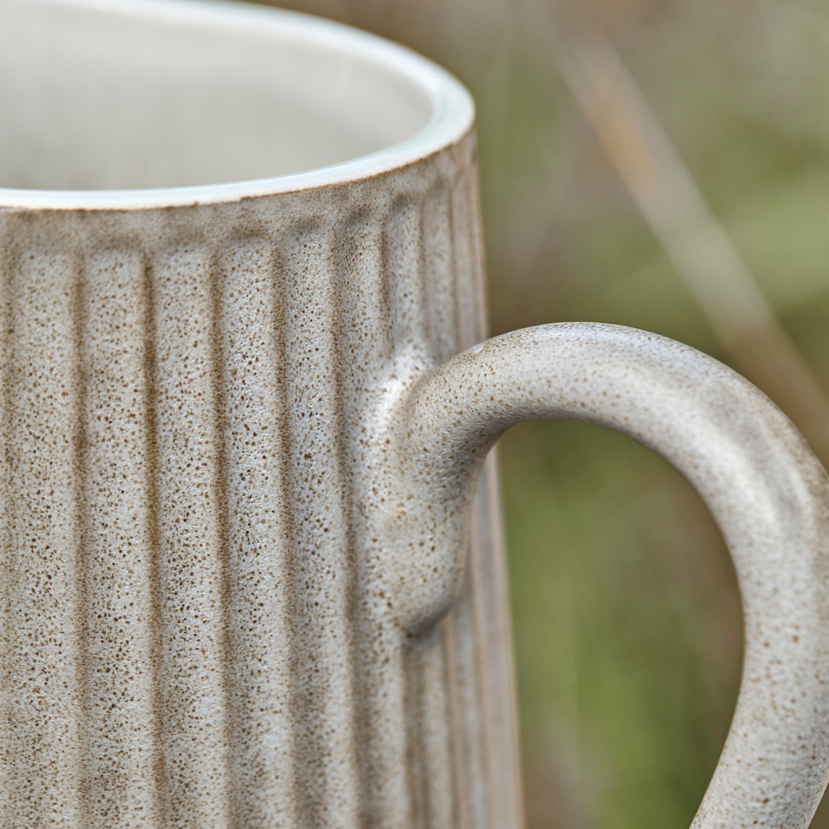 House Doctor Pleat Kanna 21 cm Grå/Brun