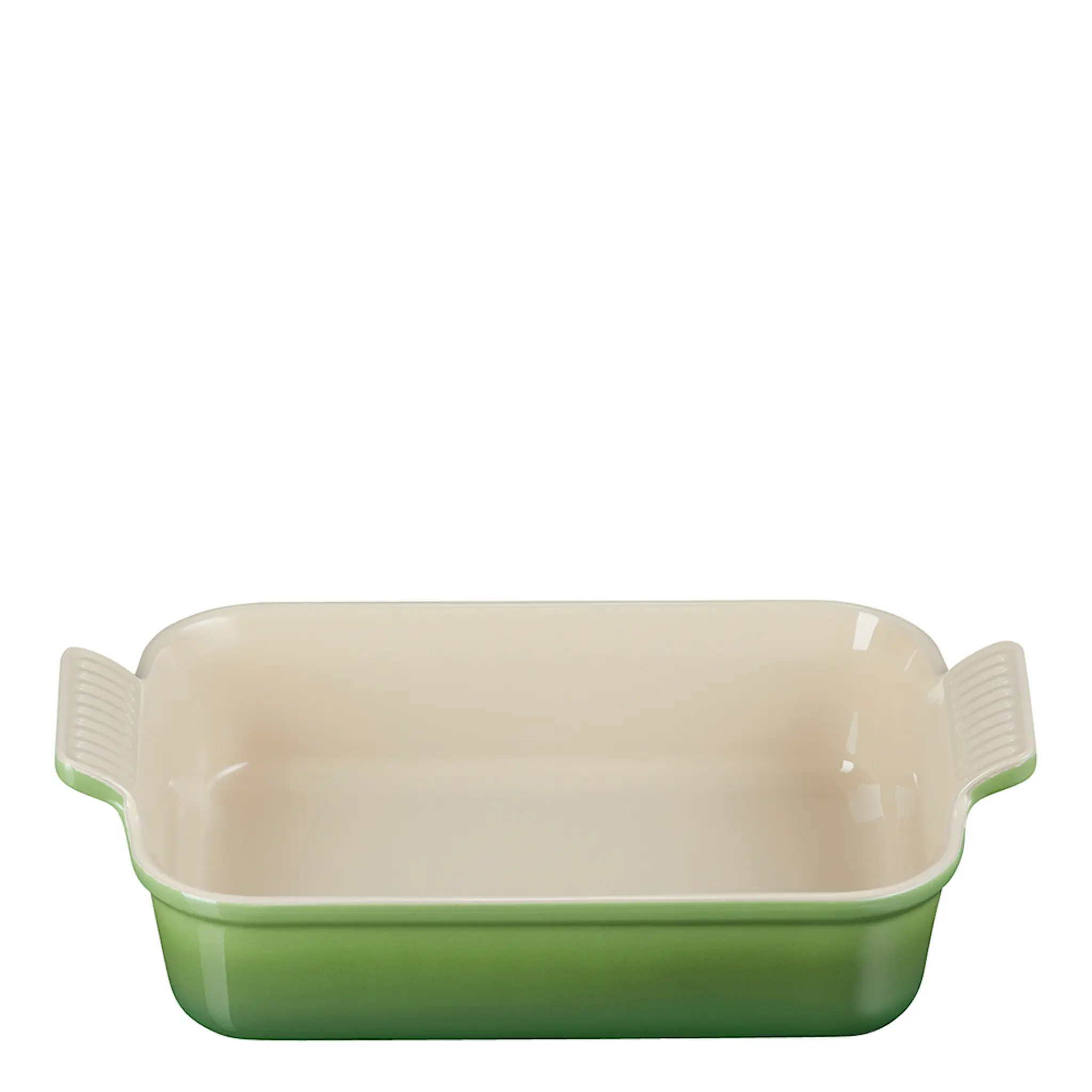Le Creuset Heritage Rektangulär Form 26 cm bamboo green