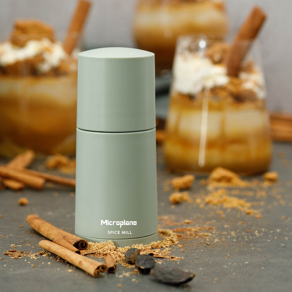 Microplane Spice Mill kryddkvarn 12 cm sage green