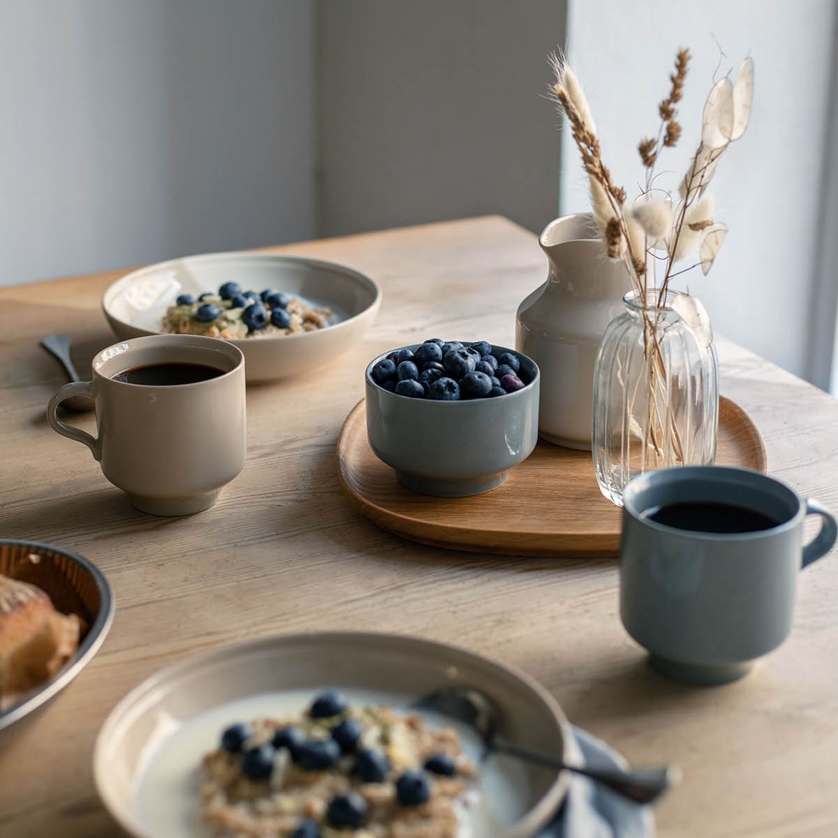 Rörstrand Höganäs Keramik krus 30 cl horisont