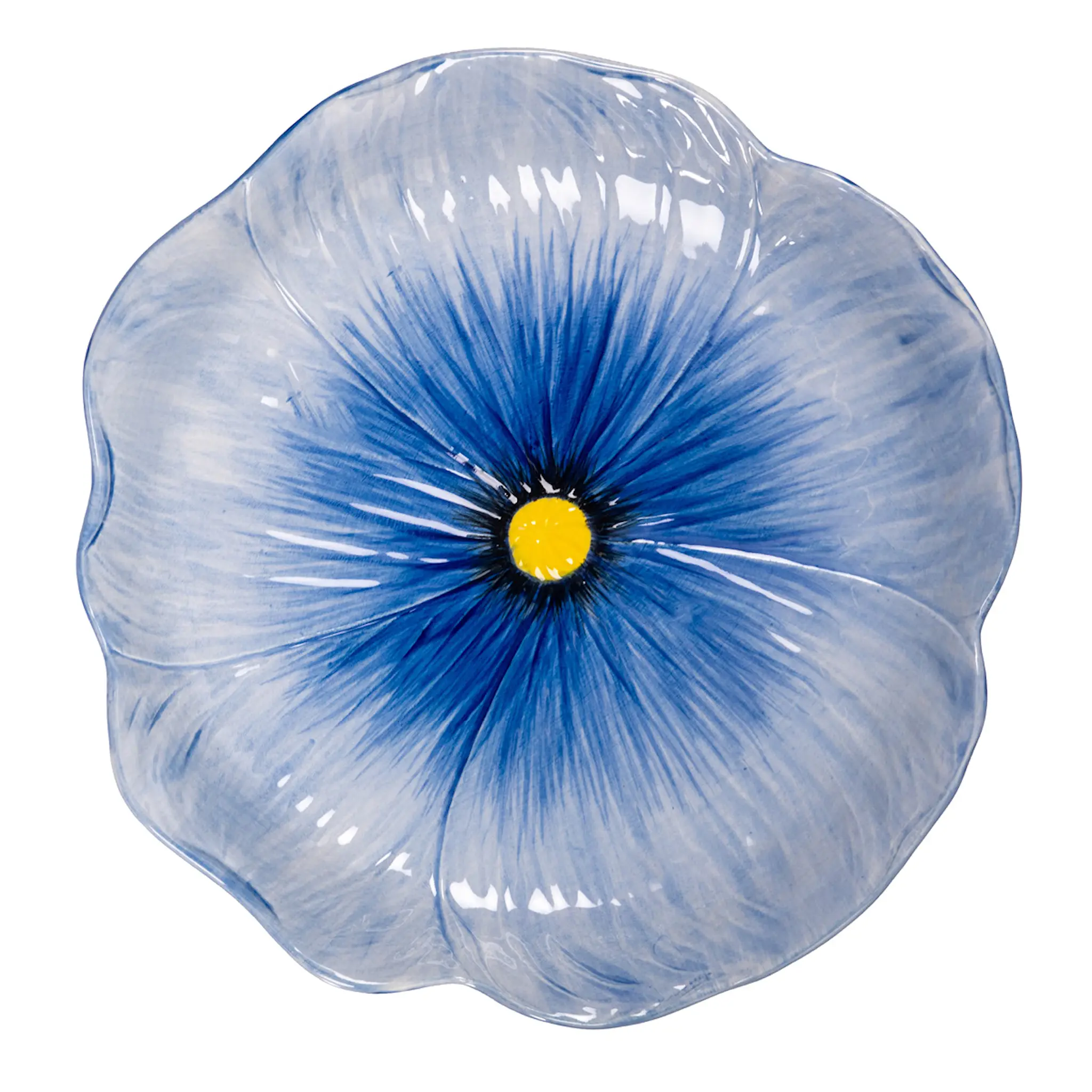 ByOn Poppy tårtfat 26 cm blå