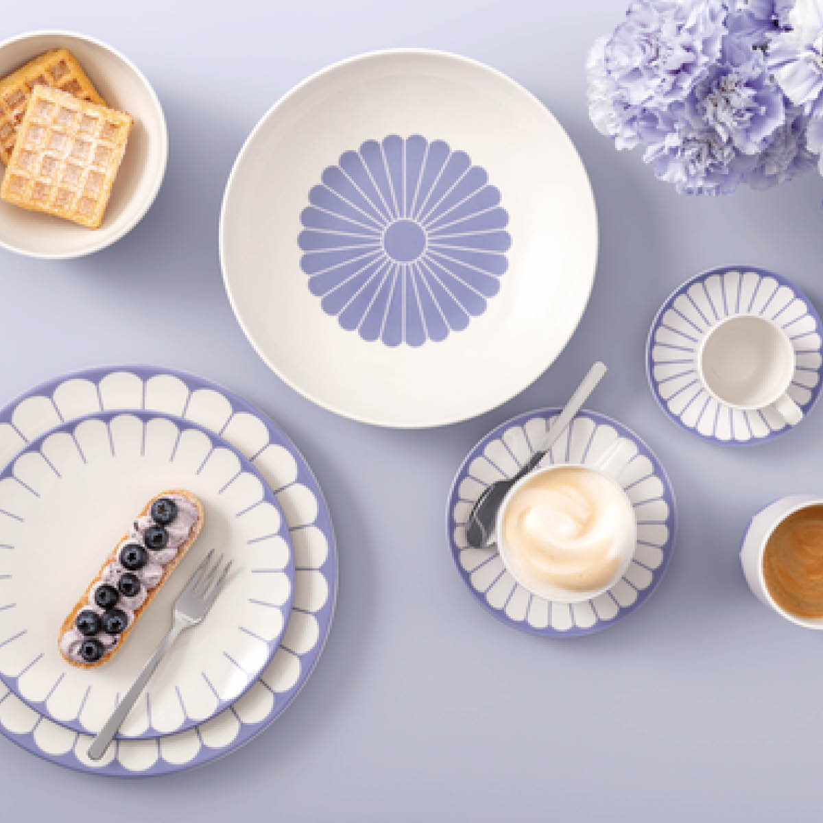 Villeroy & Boch Fleur Bleu Aluslautanen 14,8 cm Sininen