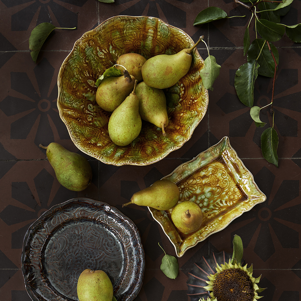 Sthål Arabesque Skål 26 cm Pineapple