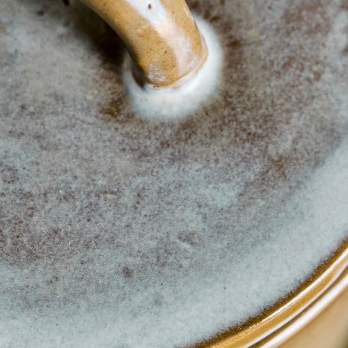 House Doctor Tallic förvaringsburk 2 delar svart/sand