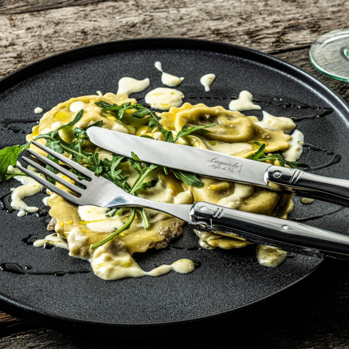 Laguiole Style de Vie Bestickset 24 delar stål