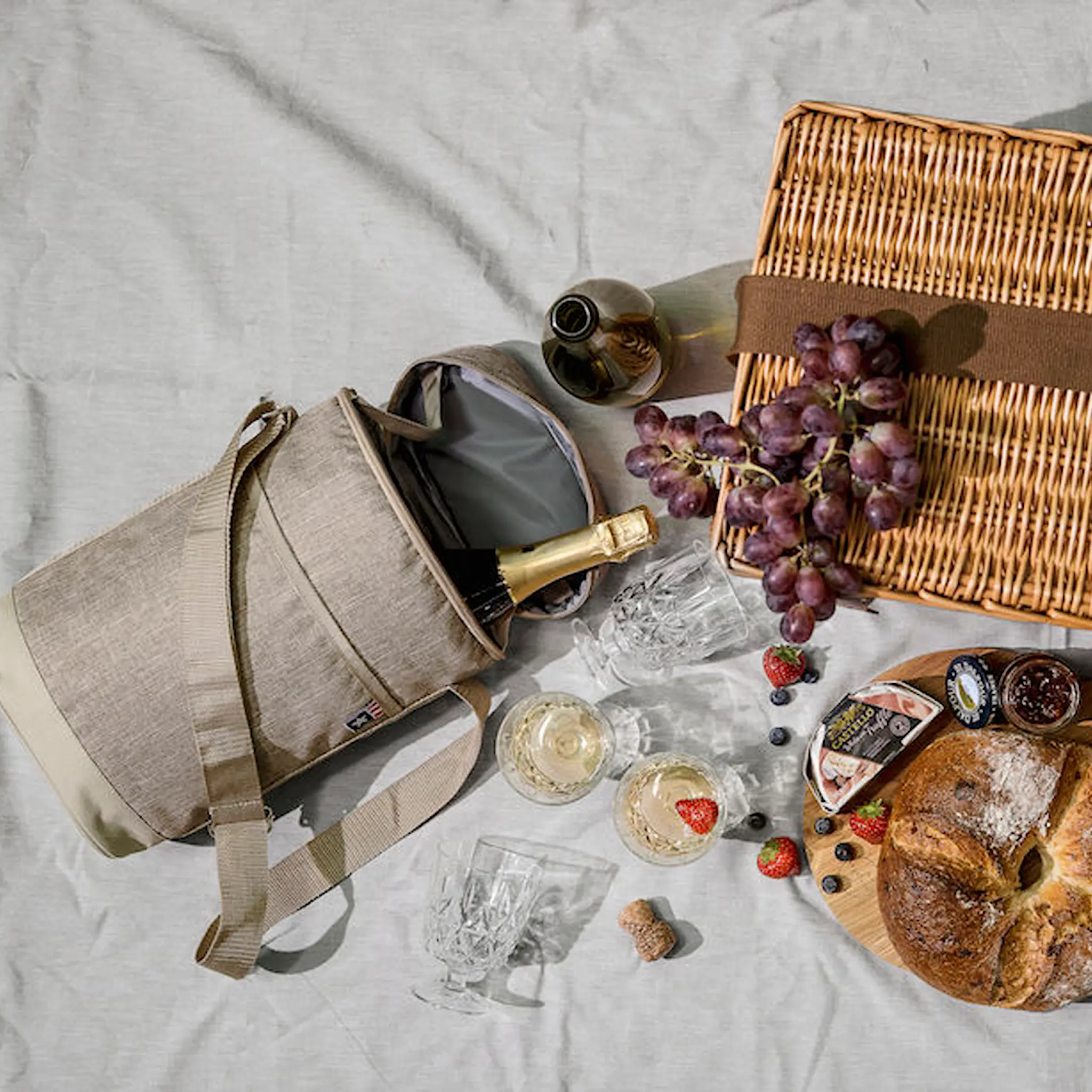 Sagaform Outdoor Eating City Kylväska Hög Linne