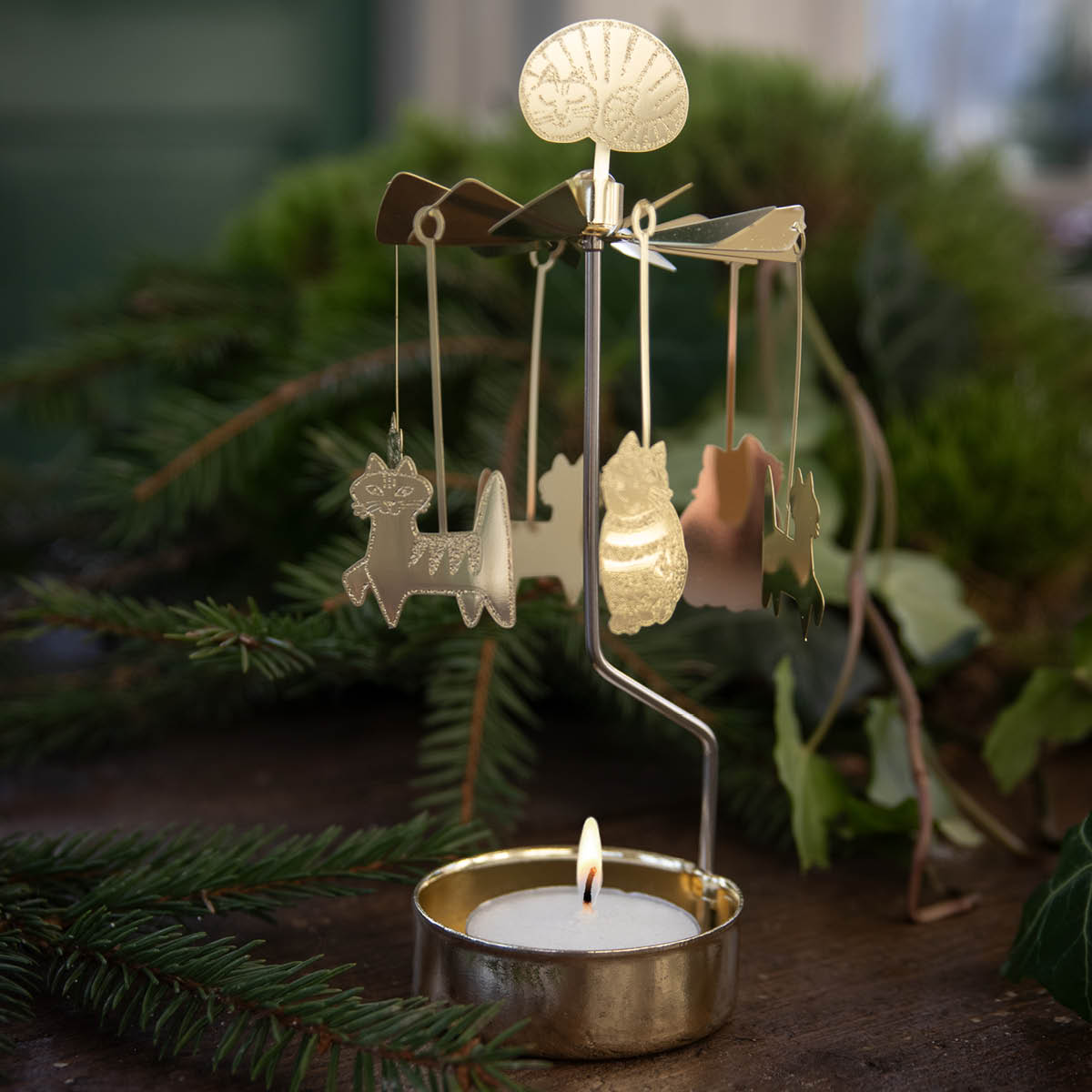 Pluto Lisa Larson änglaspel 16 cm Katter