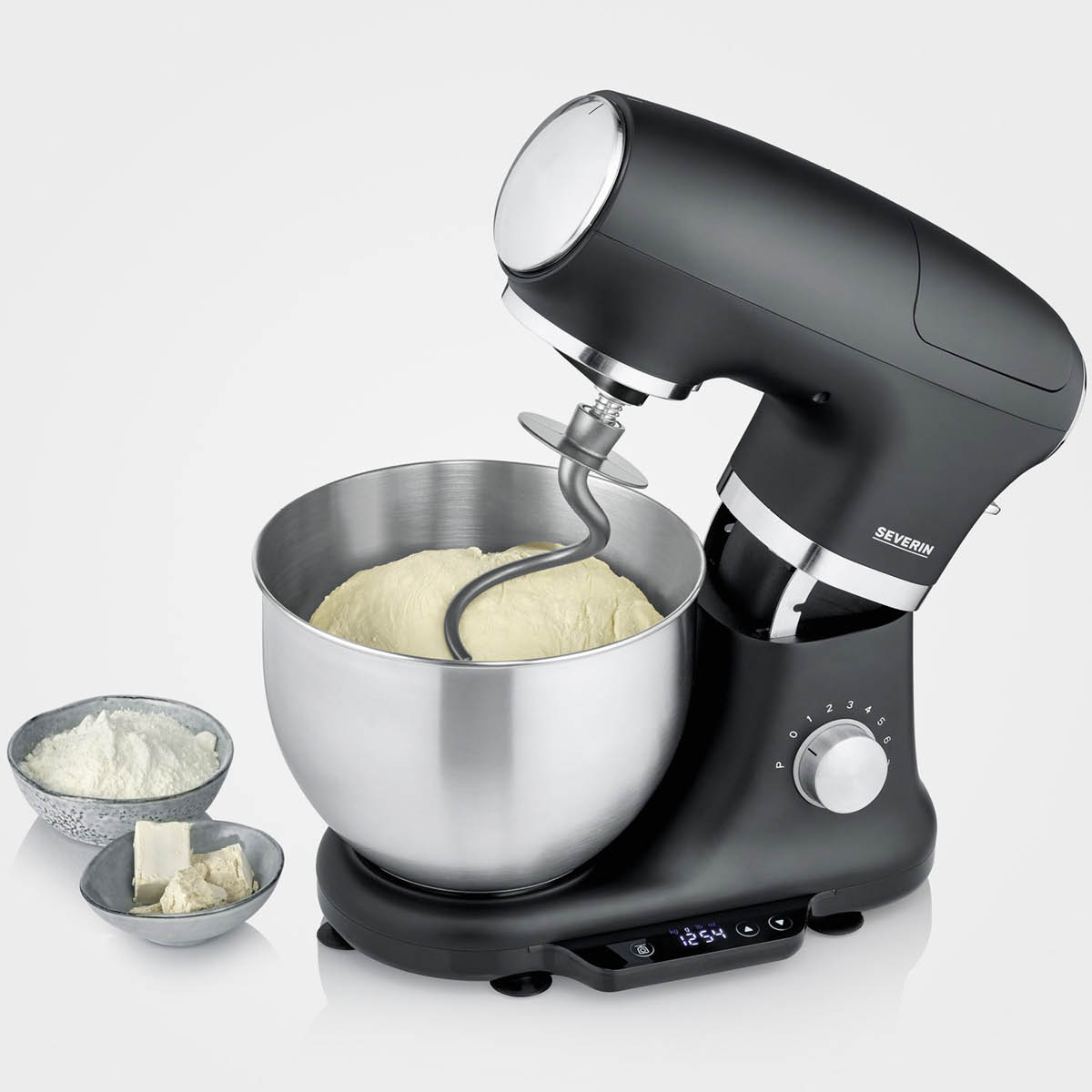 Severin Keittiökone KM3898 5,5L 1000W musta
