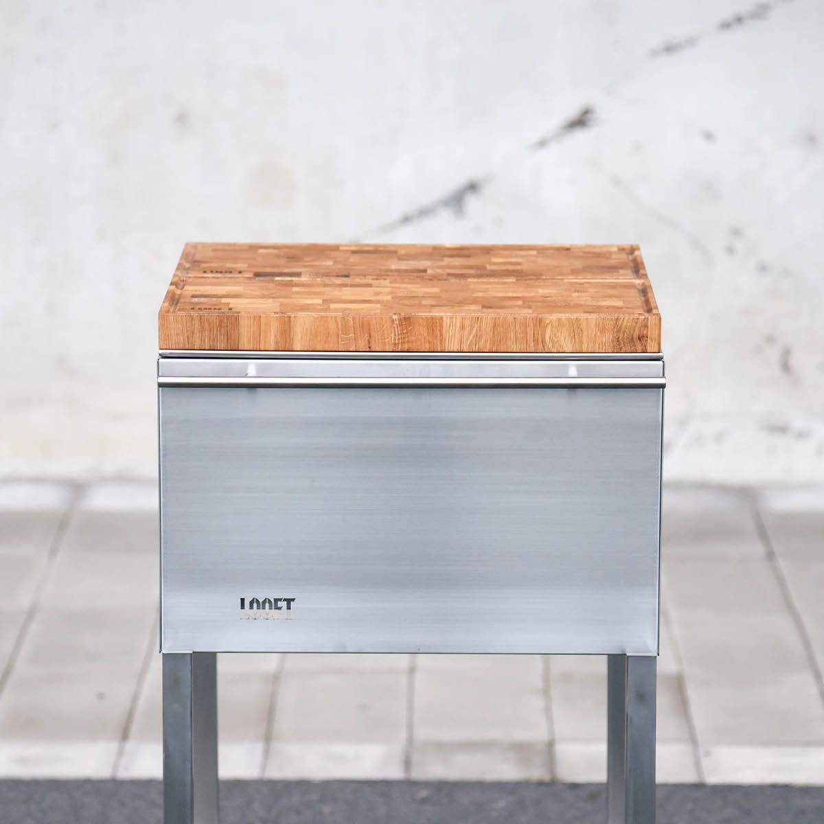 Looft Skjærefjøl integrerbar utekjøkken 25x50 cm eik