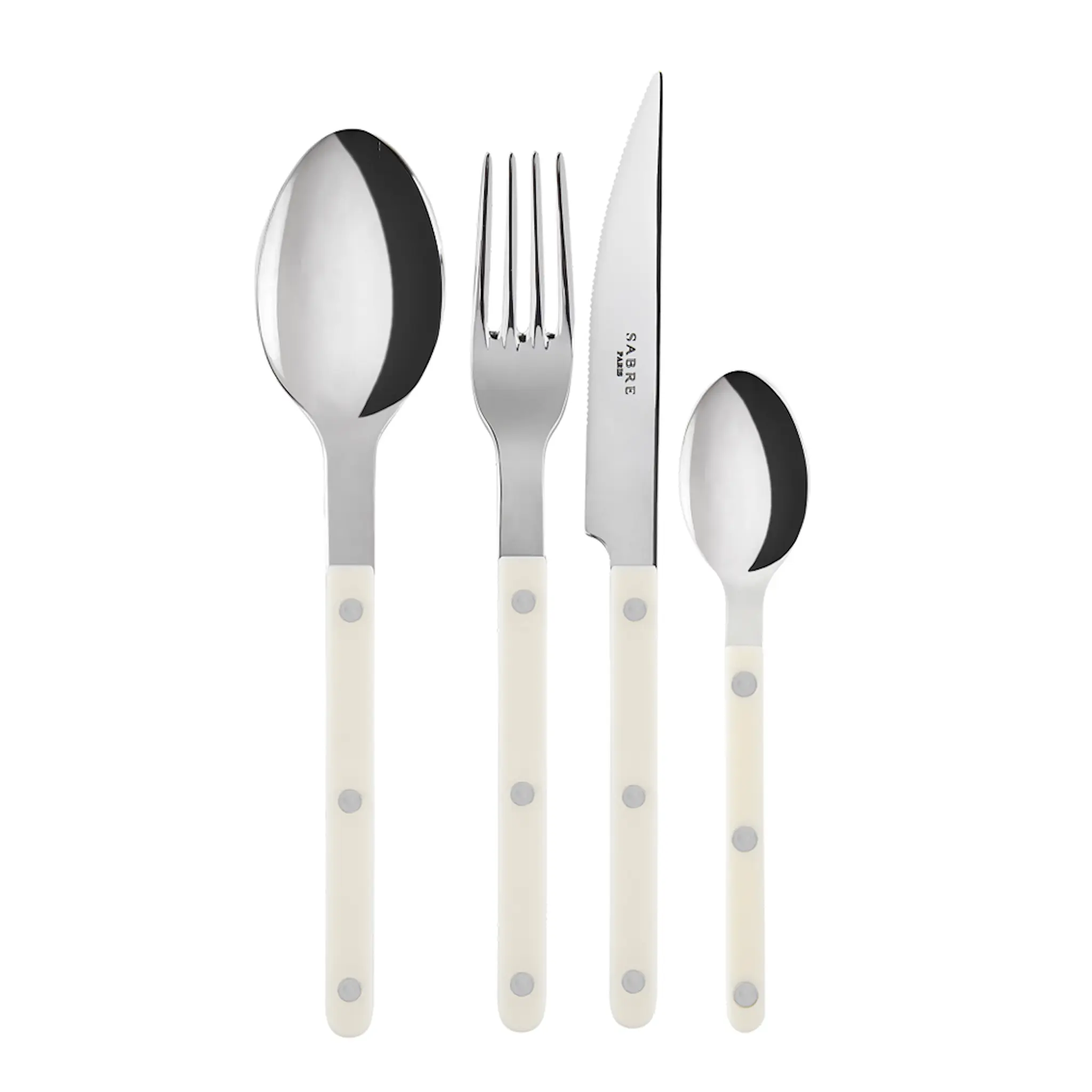Sabre Bistrot Bestickset 4 delar Ivory