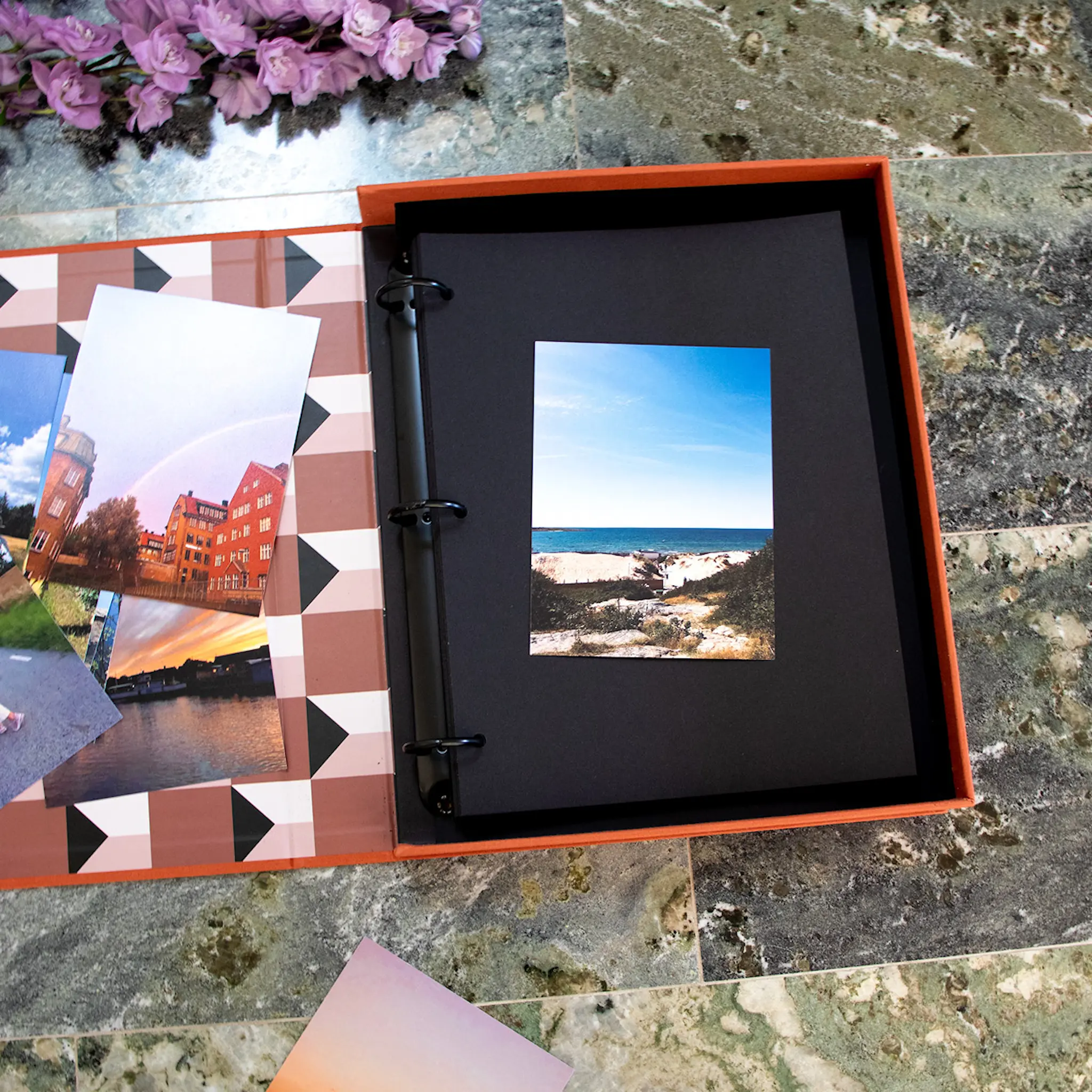 Printworks Fotoalbum Life In Pictures (L) cm terrakotta