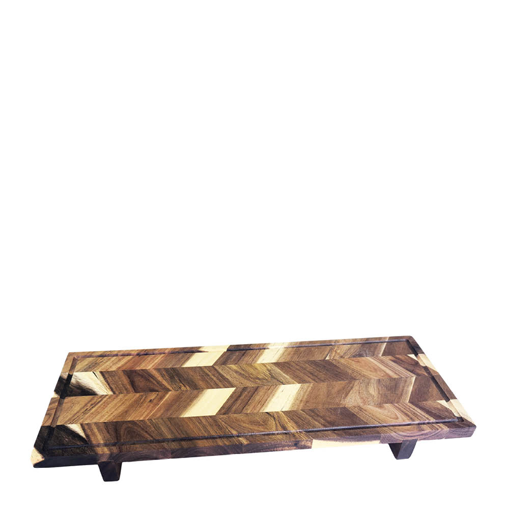 Aida Tapasbrett 60x23 cm akasie
