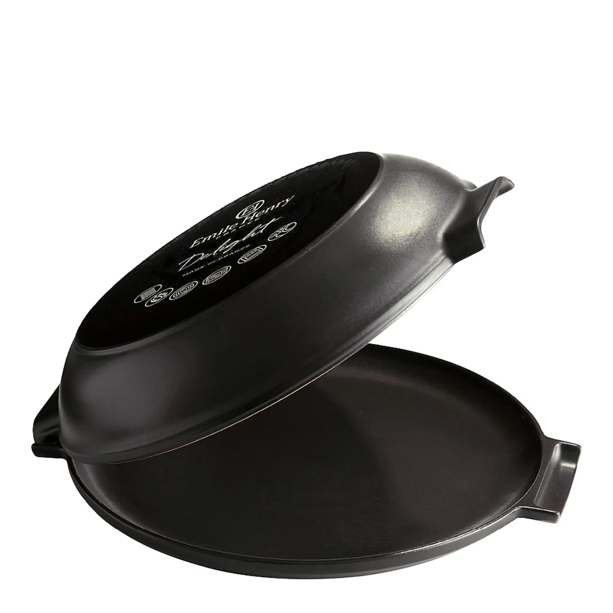 Emile Henry Emile Henry Tarte tatin Uunivuoka 2,2 L Tummanharmaa