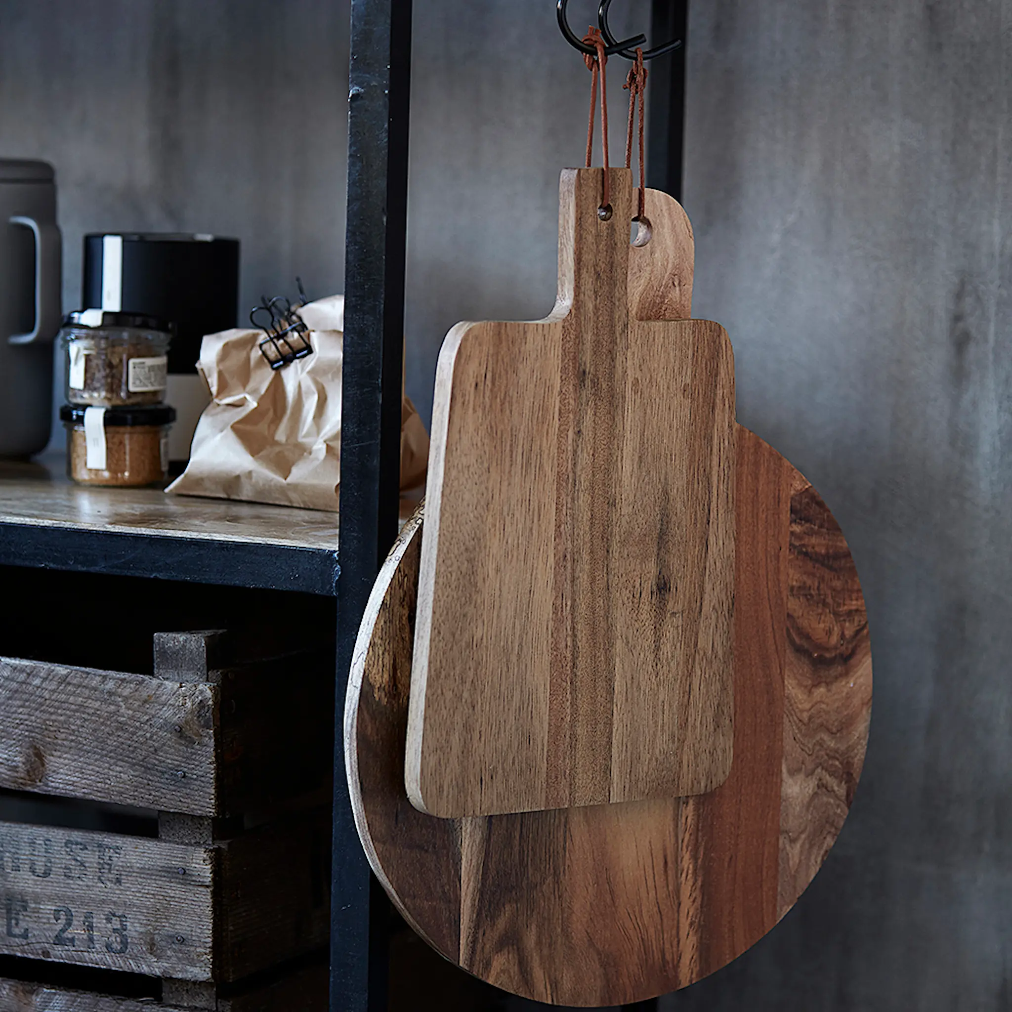 House Doctor Walnut Skärbräda 42x26 cm