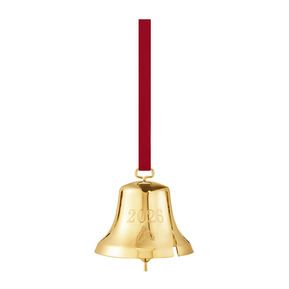 Georg Jensen 2026 julklocka 5,2 cm guld