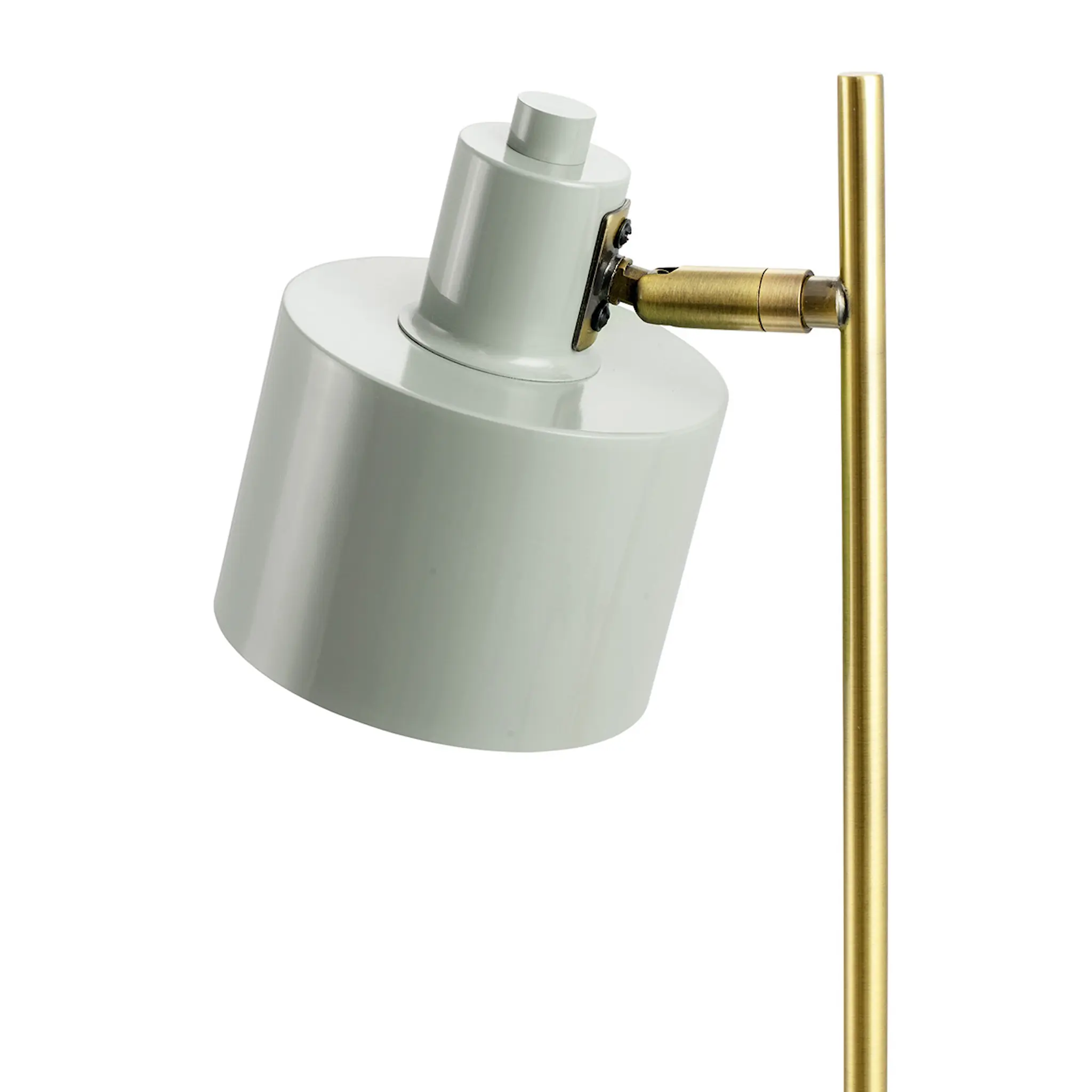 Dyberg Larsen Ocean bordslampa 43 cm beige/mässing