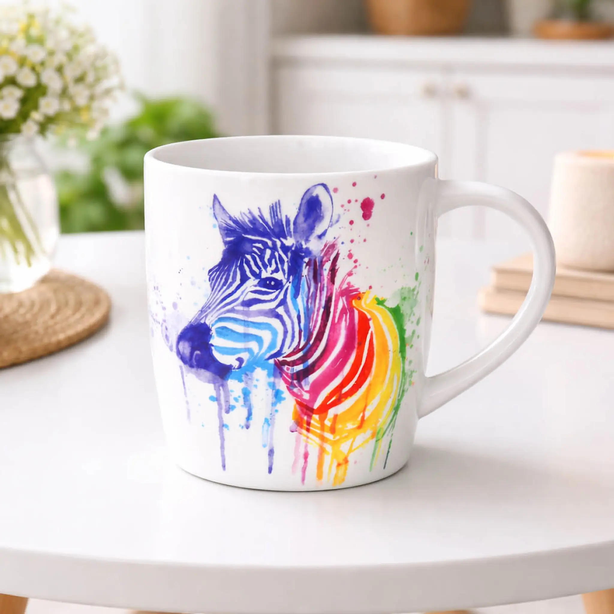 Könitz Watercoloured mugg 40 cl Zebra
