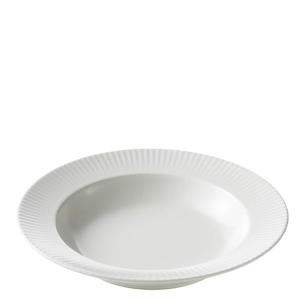Aida Groovy Keittolautanen 23 cm Valkoinen