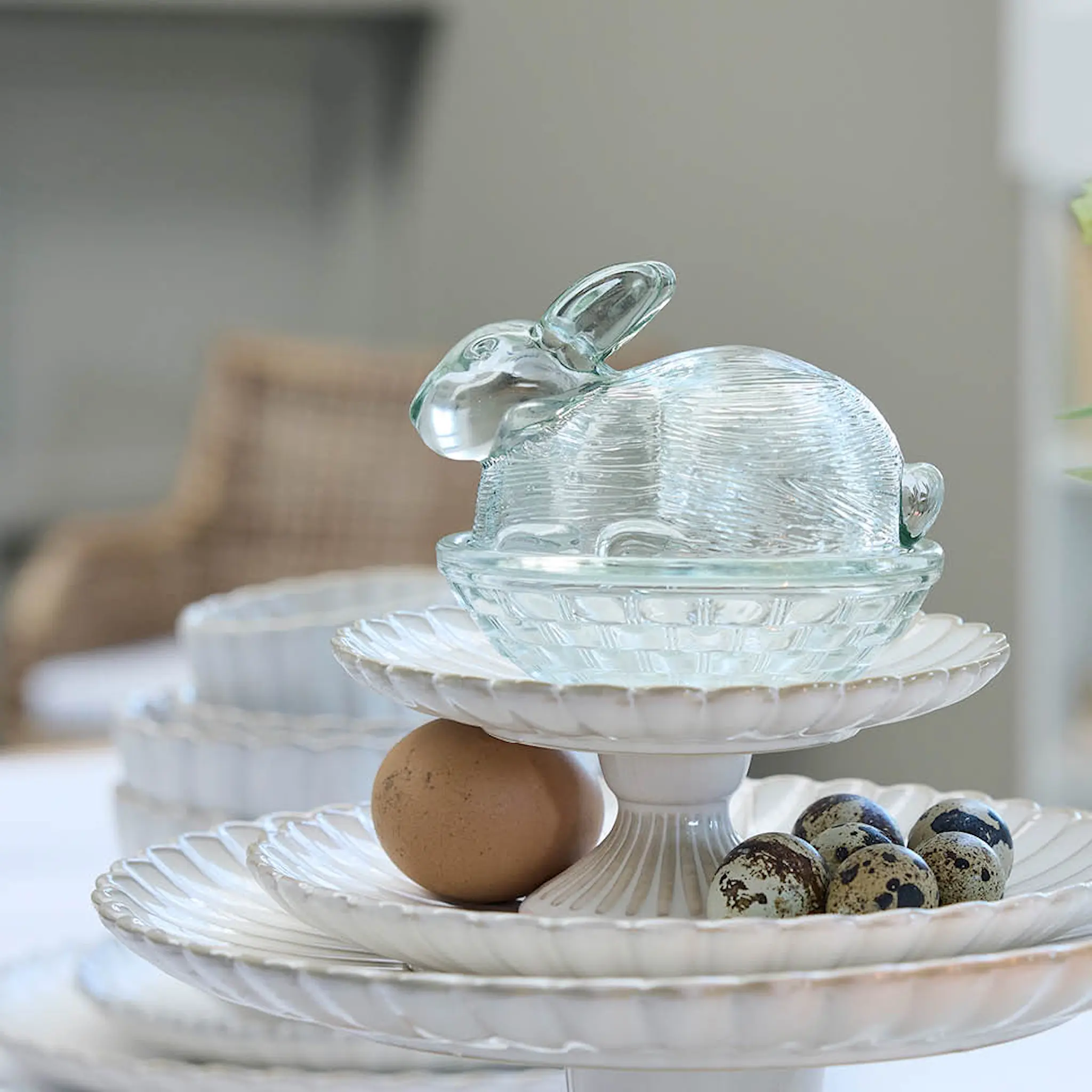 Lene Bjerre Bunnia Bonbonniere pupu 9,8 cm Vaaleanvihreä