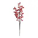 Bärkvist 35 cm röd