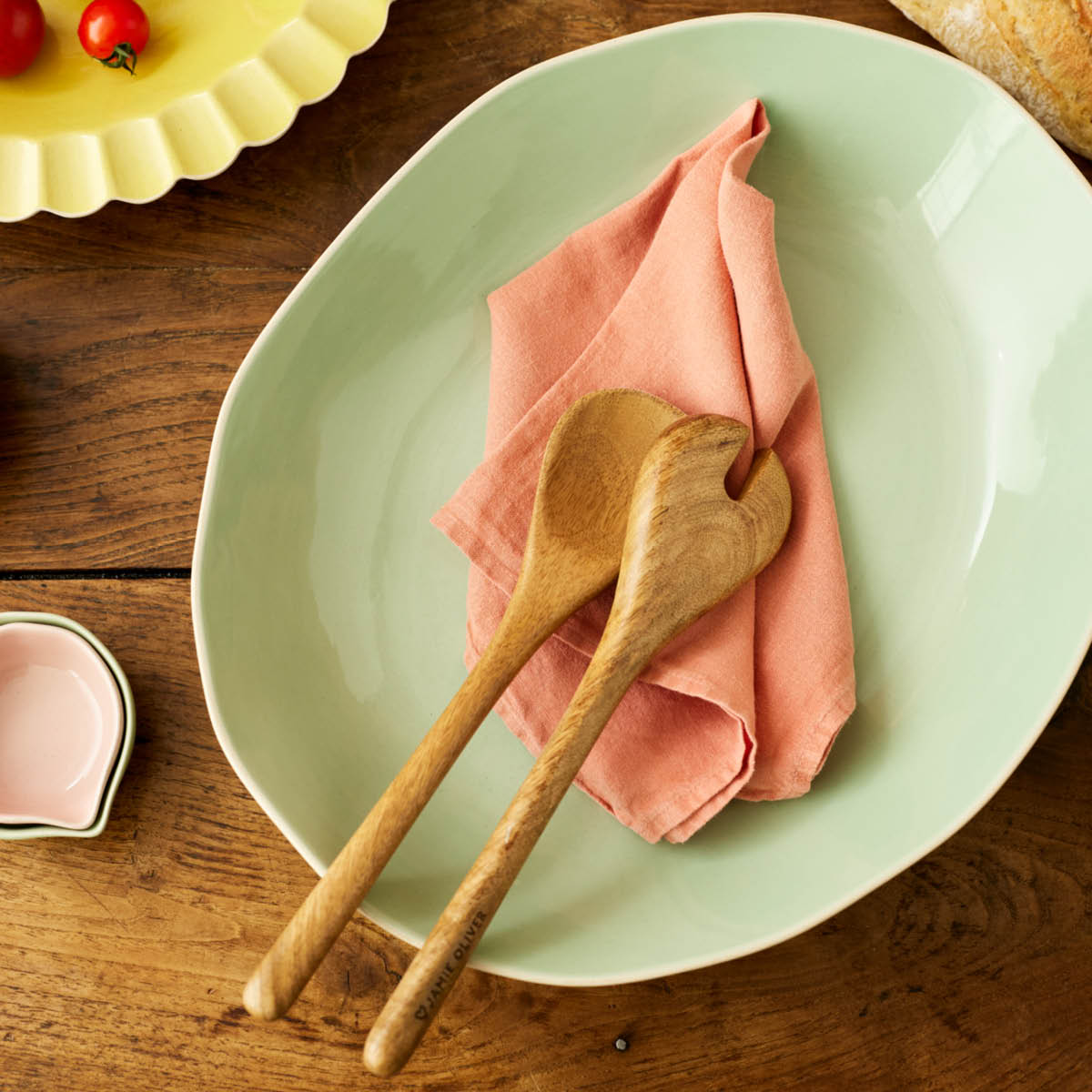 Jamie Oliver Big Love Tarjoilulusikka 2 kpl Mangopuu