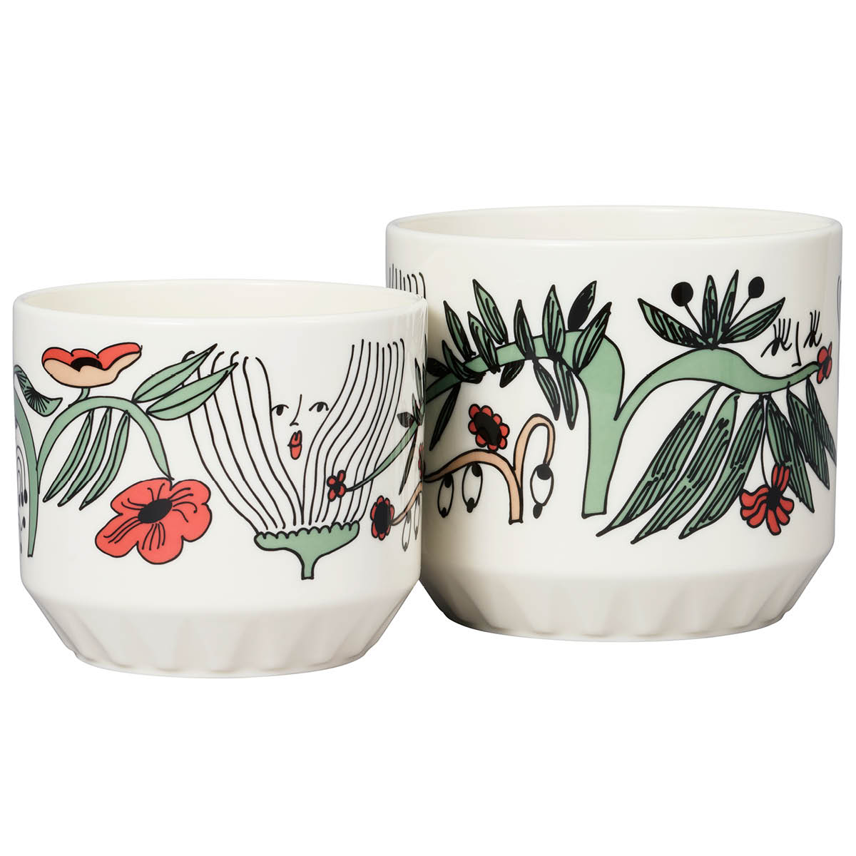 Arabia Puutarhurit potteskjuler 10x12 cm