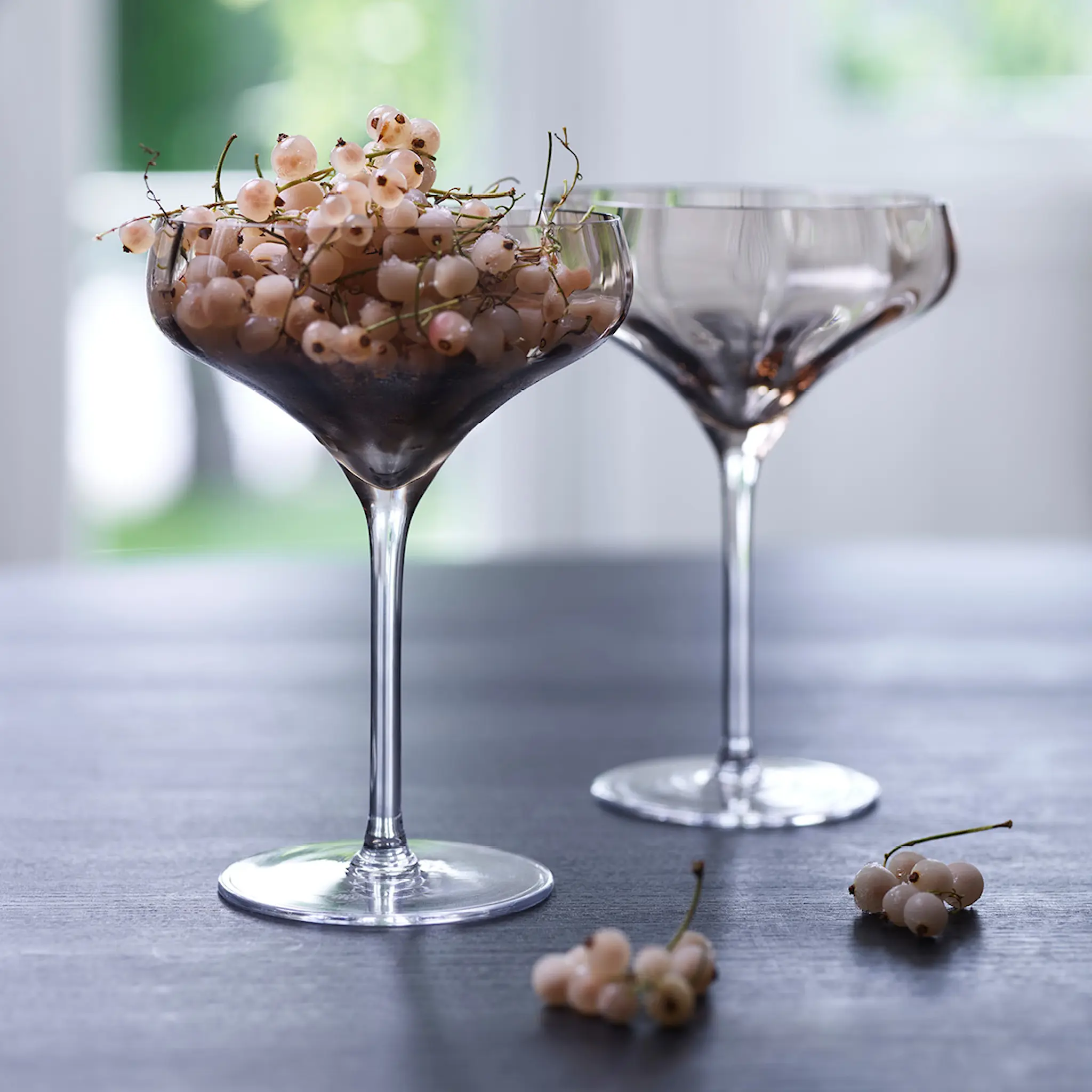 Magnor XO Samppanjalasi coupe 35 cl Optic Topaz