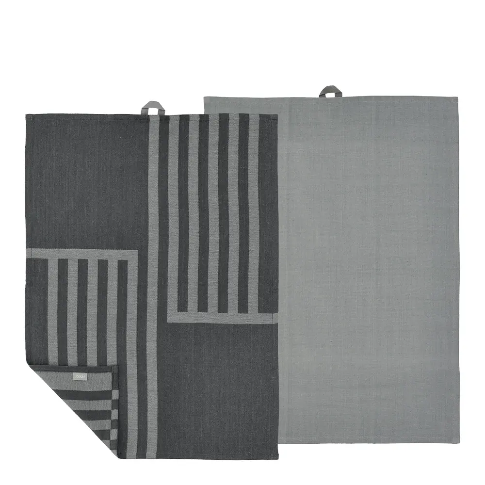 Reflection Keittiöpyyhe 50x70 cm 2 kpl Ash