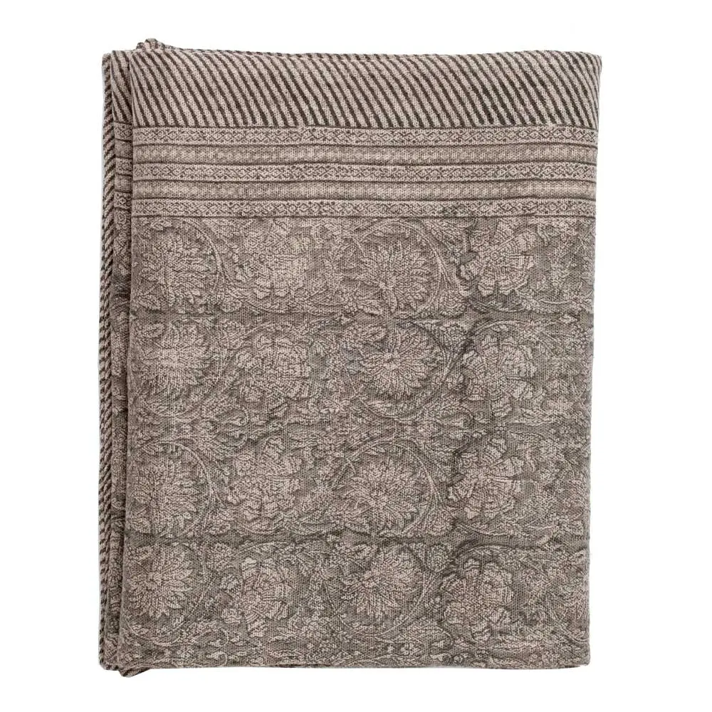 Paradis bordduk lin 150x350 cm grå/natur