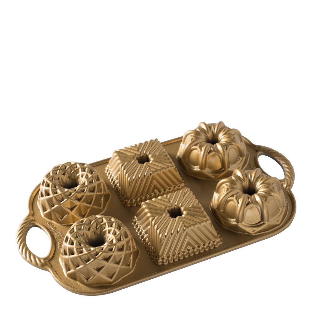 Nordic Ware - Kakukvuoka Geo Bundtlette 82 cl