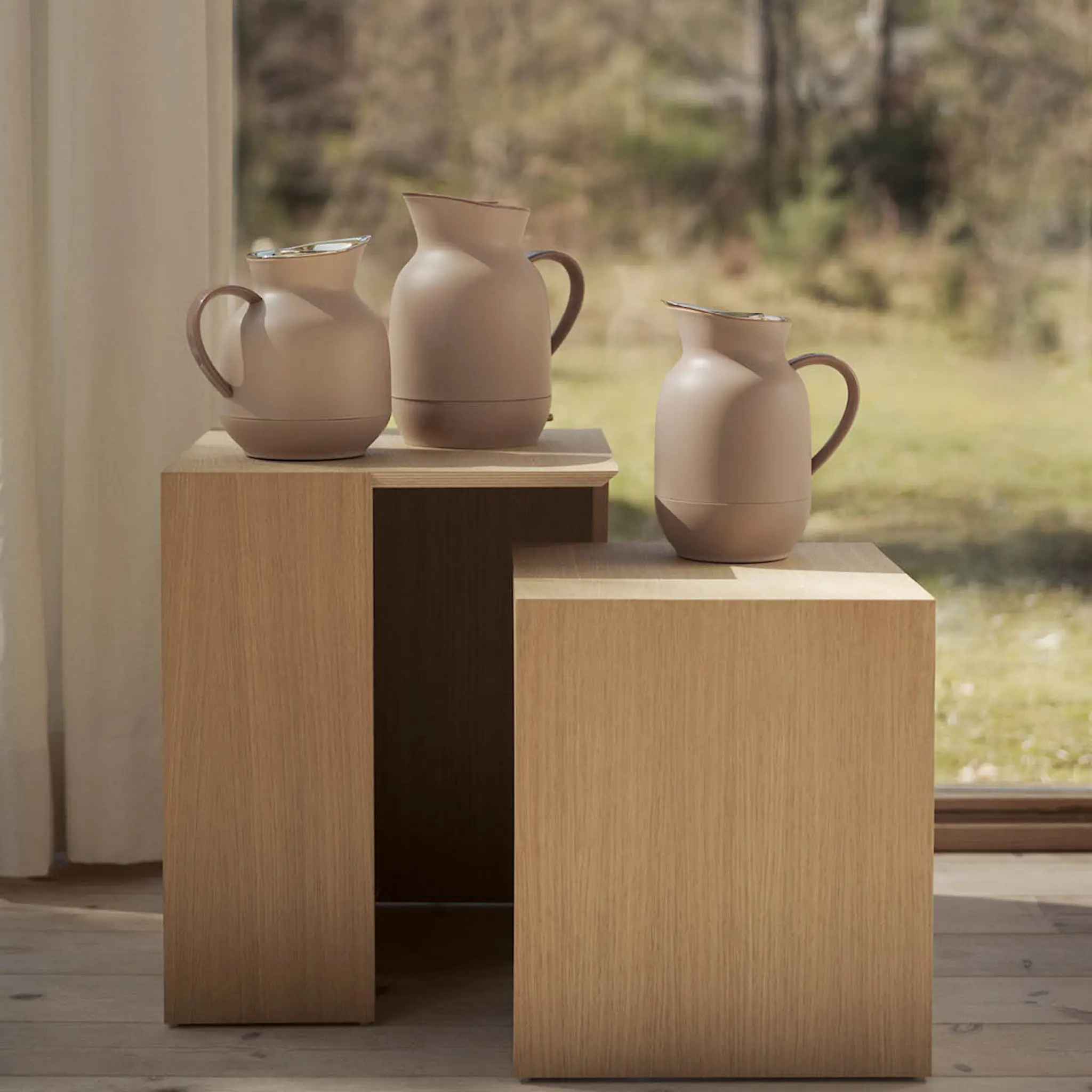 Stelton Amphora Termoskanna Te 1 L Soft Peach