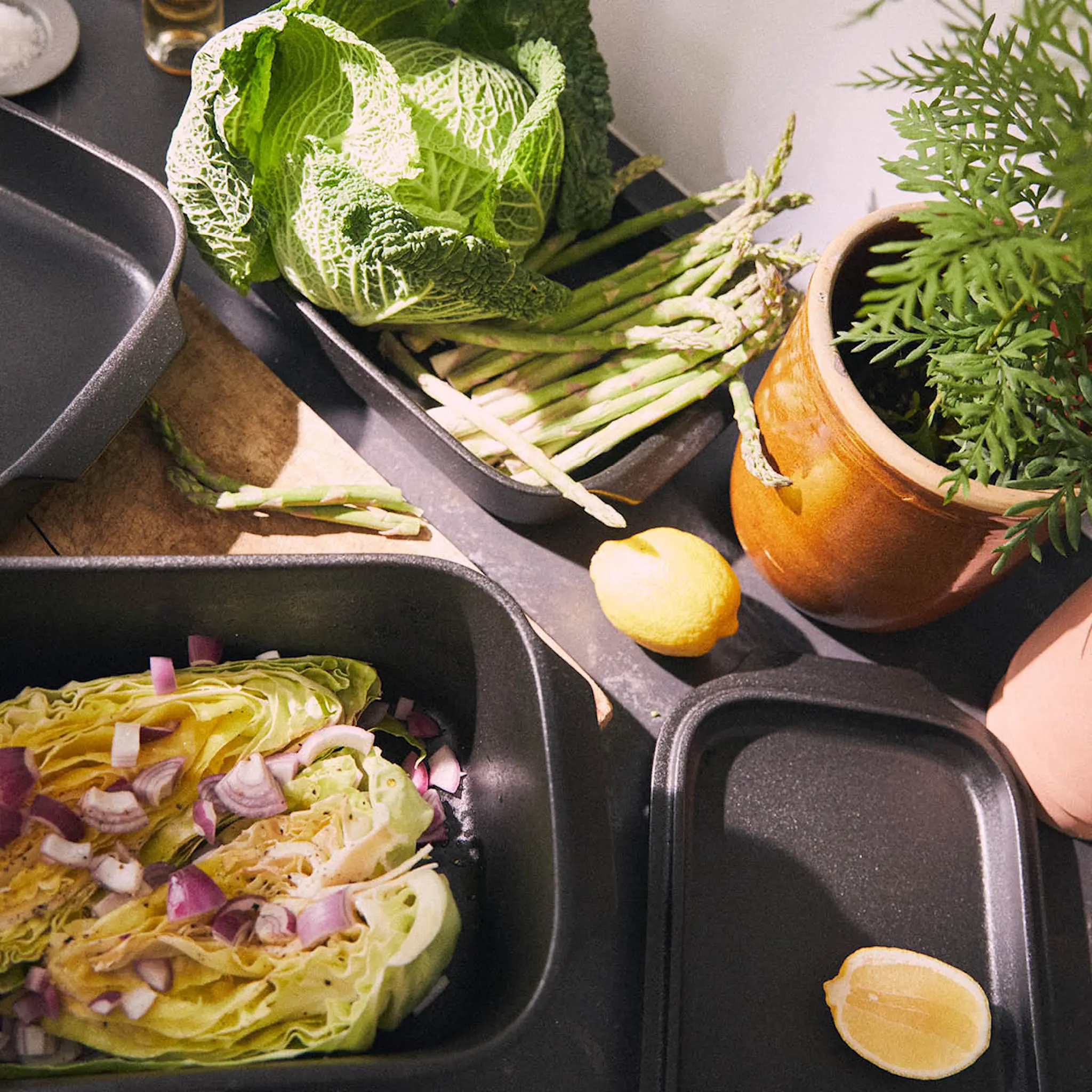 Rosendahl Cook With Love ugnsform 40x25,5 cm grå