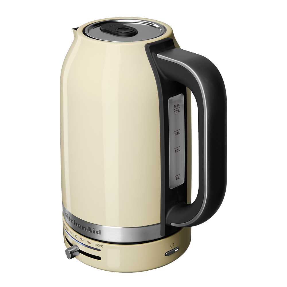 KitchenAid Vannkoker med termostat 5KEK1701EAC 1,7L almond cream