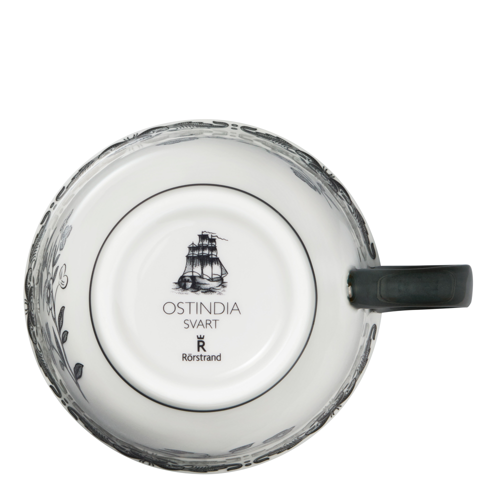 Rörstrand Ostindia  krus 40 cl svart