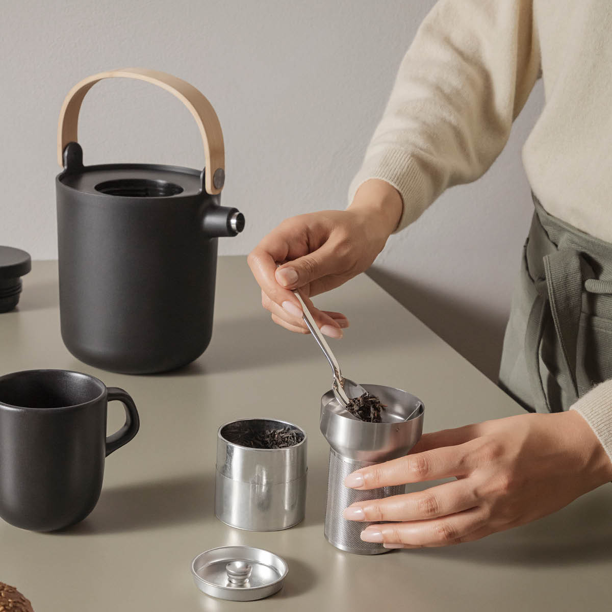 Eva Solo Nordic Kitchen Te Termoskanna 1 L Svart