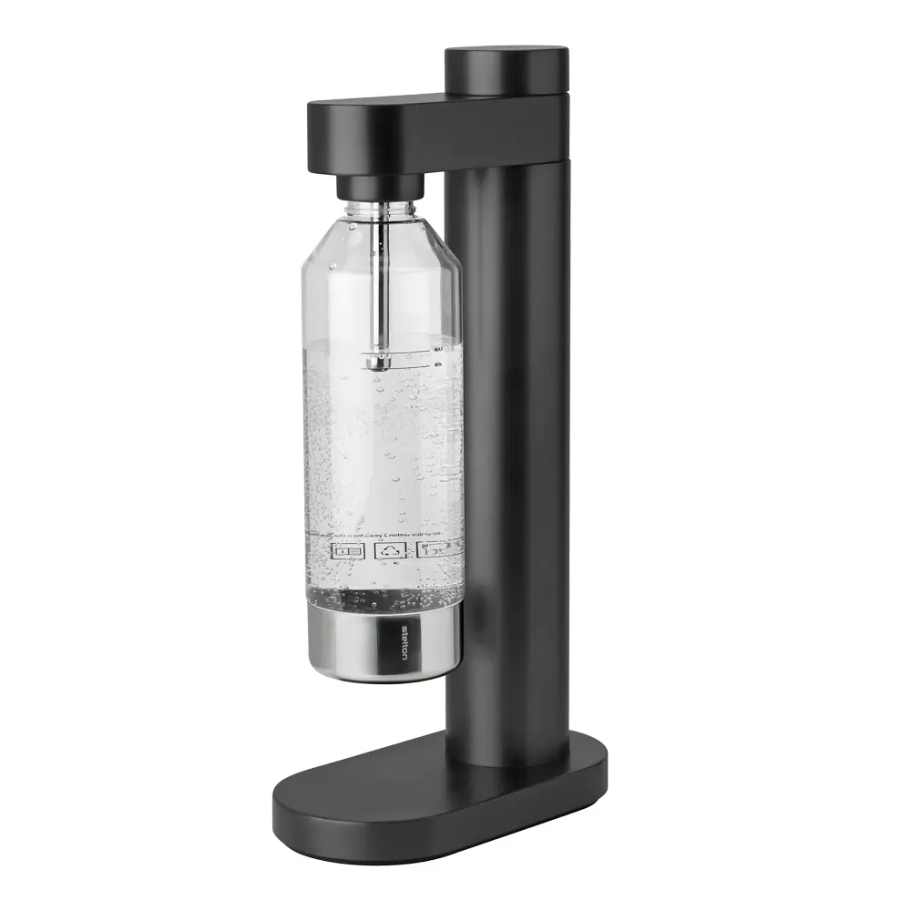 Brus Hiilihapotuslaite 42 cm Black Metallic