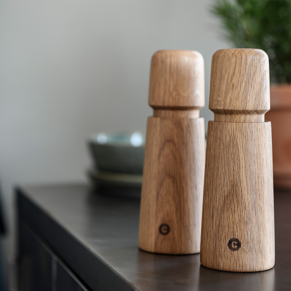 CrushGrind Stockholm Maustemylly 17 cm Tammi