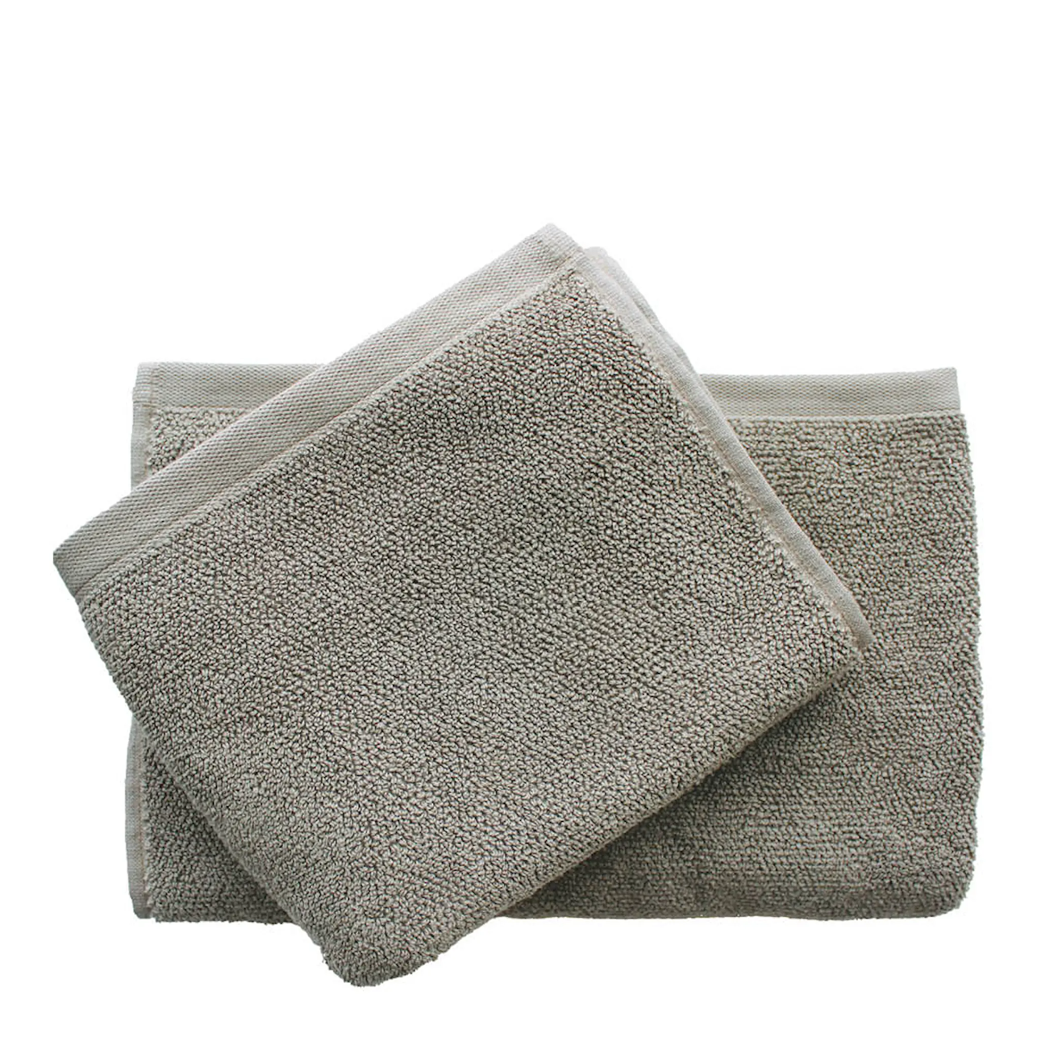 The Organic Company MILD lahjasetti, jossa pyyhe ja kylpypyyhe clay