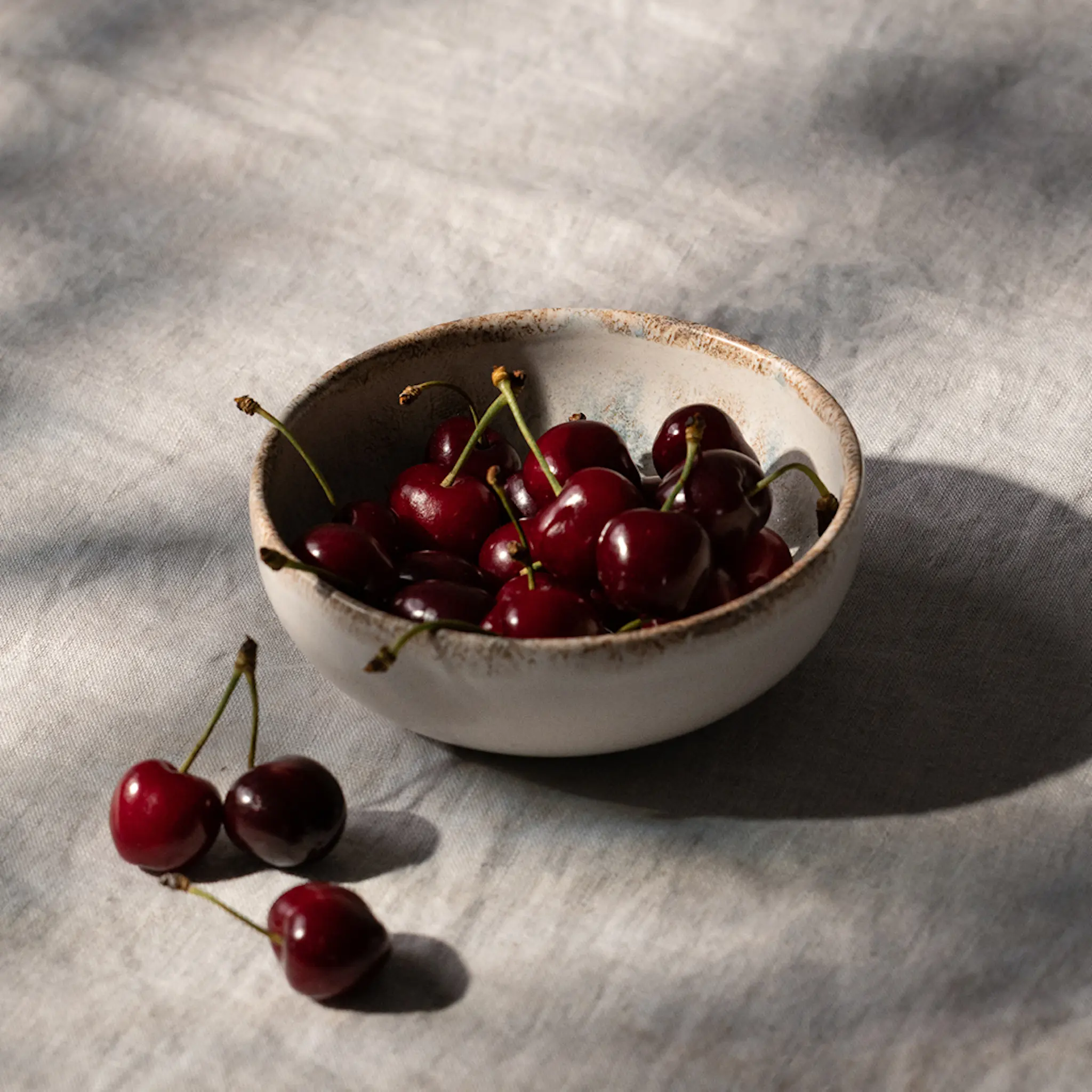 Magnor Palazzo skål 33 cl blågrå/multi