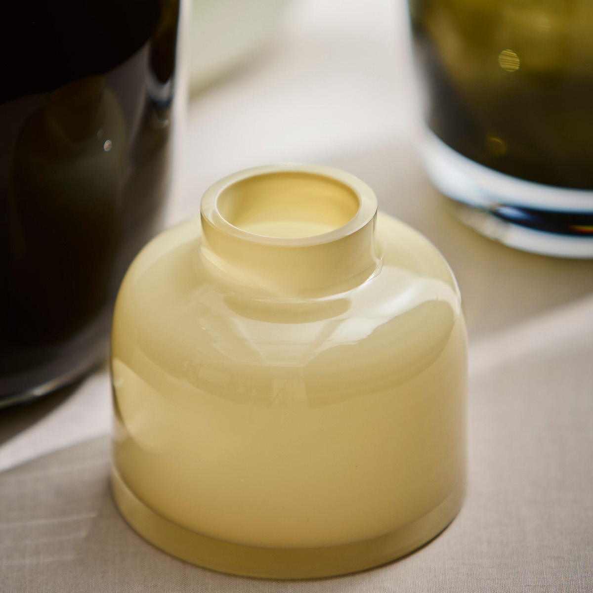 Tell Me More Florence vase liten 9 cm linen