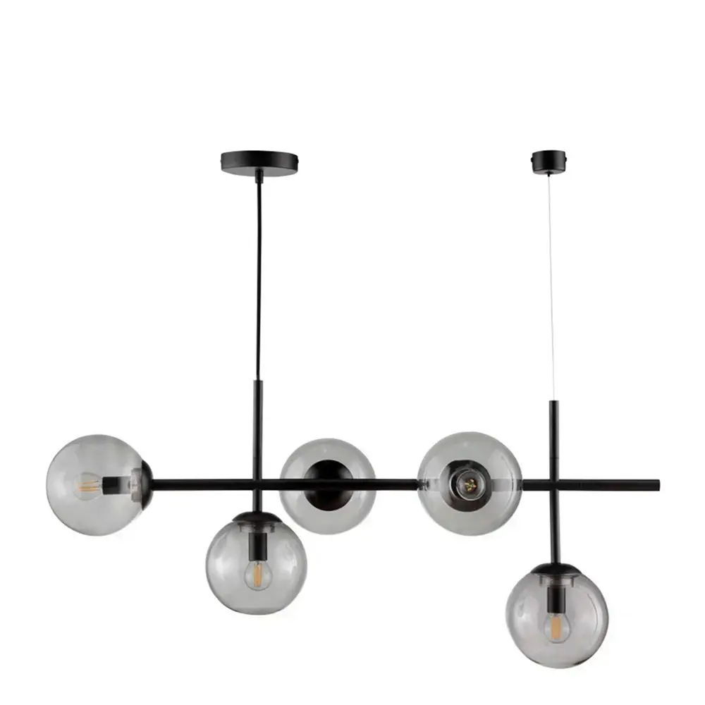 COMO Kattovalaisin 39 cm Savu/Musta