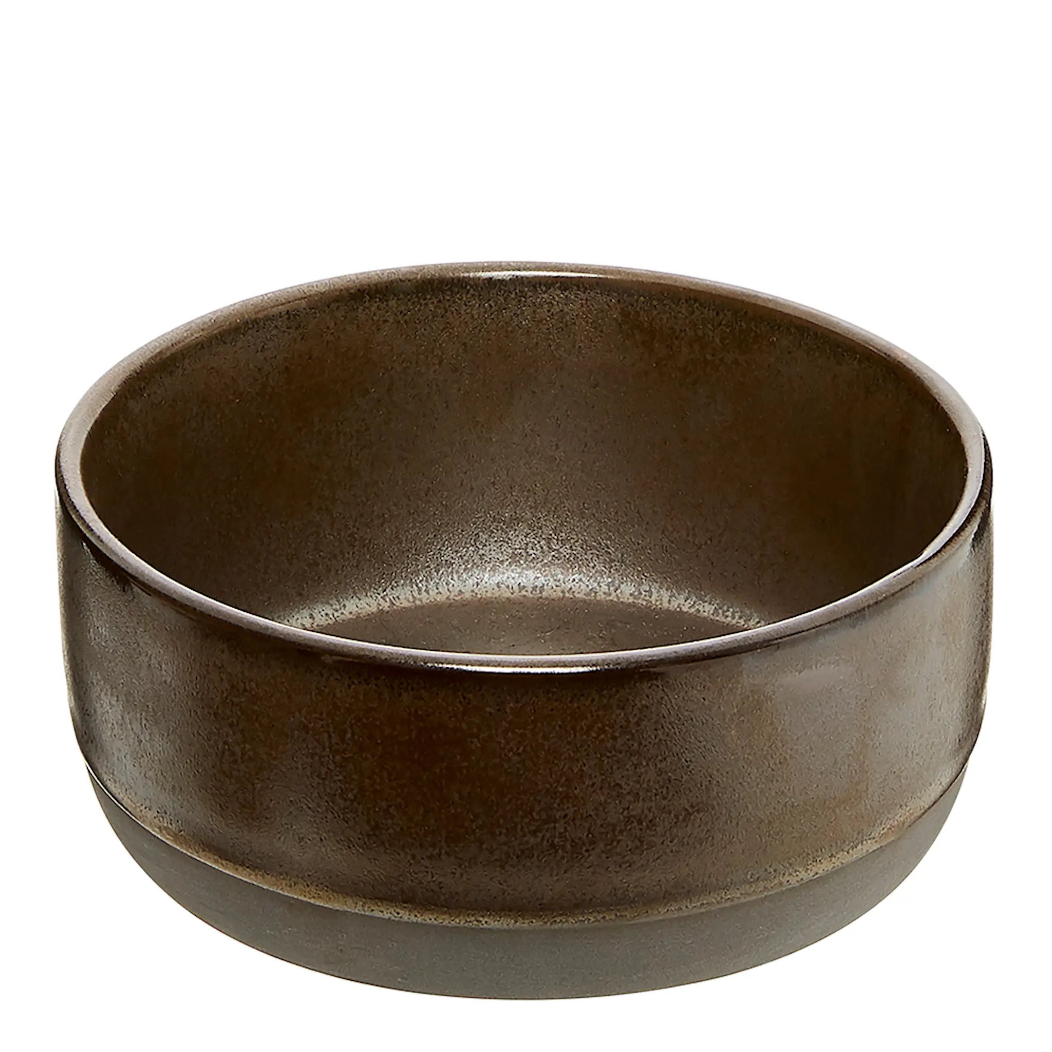 Aida Raw Skål 13,5 cm Metallic Brown